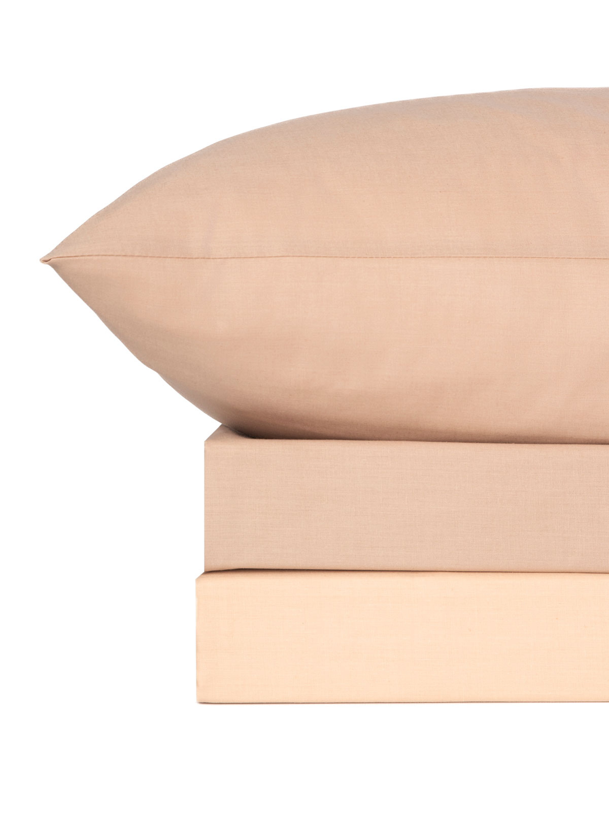 Σετ Σεντόνια Menta 204 Beige-Brown Μονό με λάστιχο (100x200+30)