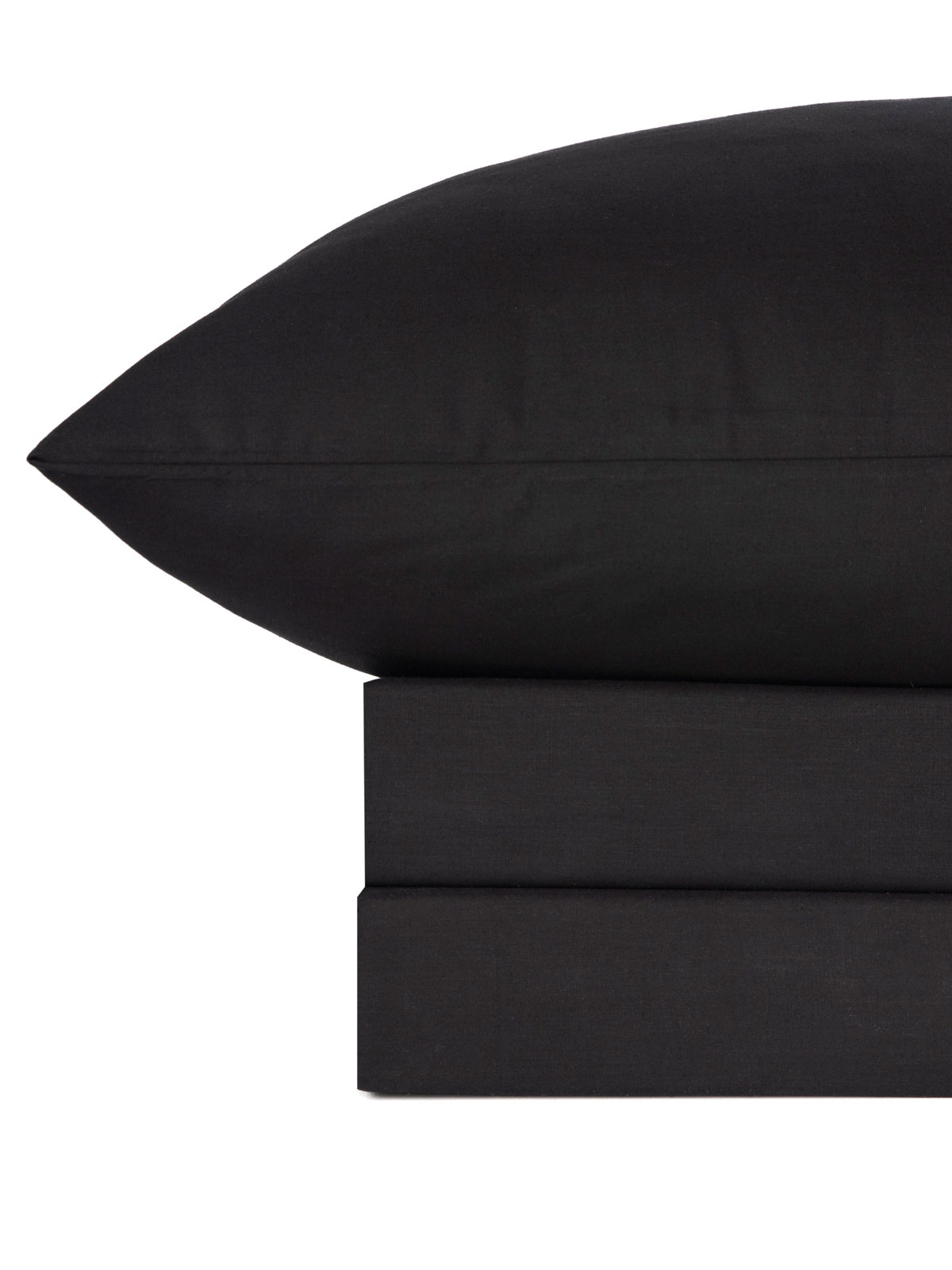 Σετ Σεντόνια Menta 208 Black Μονό με λάστιχο (100x200+30)