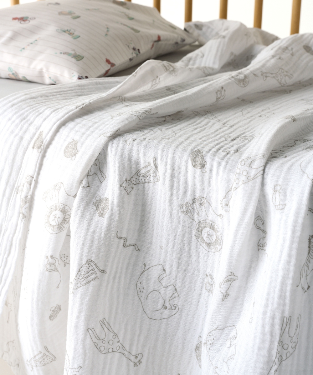 Kentia Canopy A Κουβερτα Αγκαλιασ Muslin