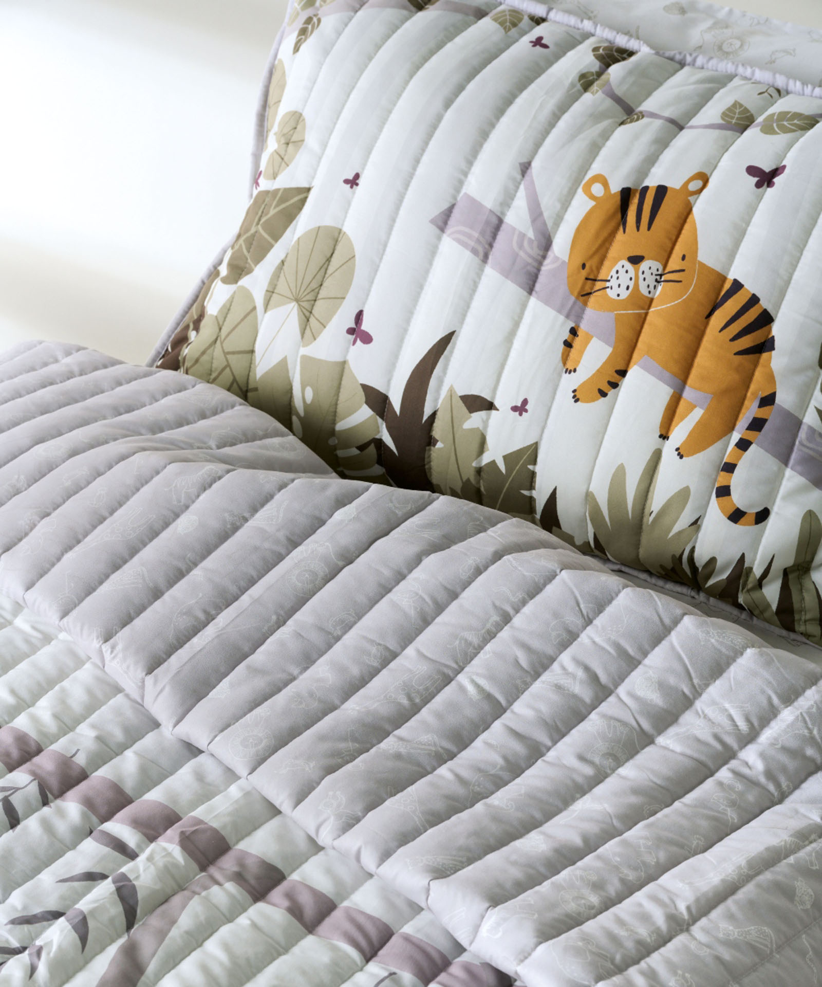 Kentia Canopy Κουβερτοριο.μονο Σετ 2 Τεμ- Microfiber