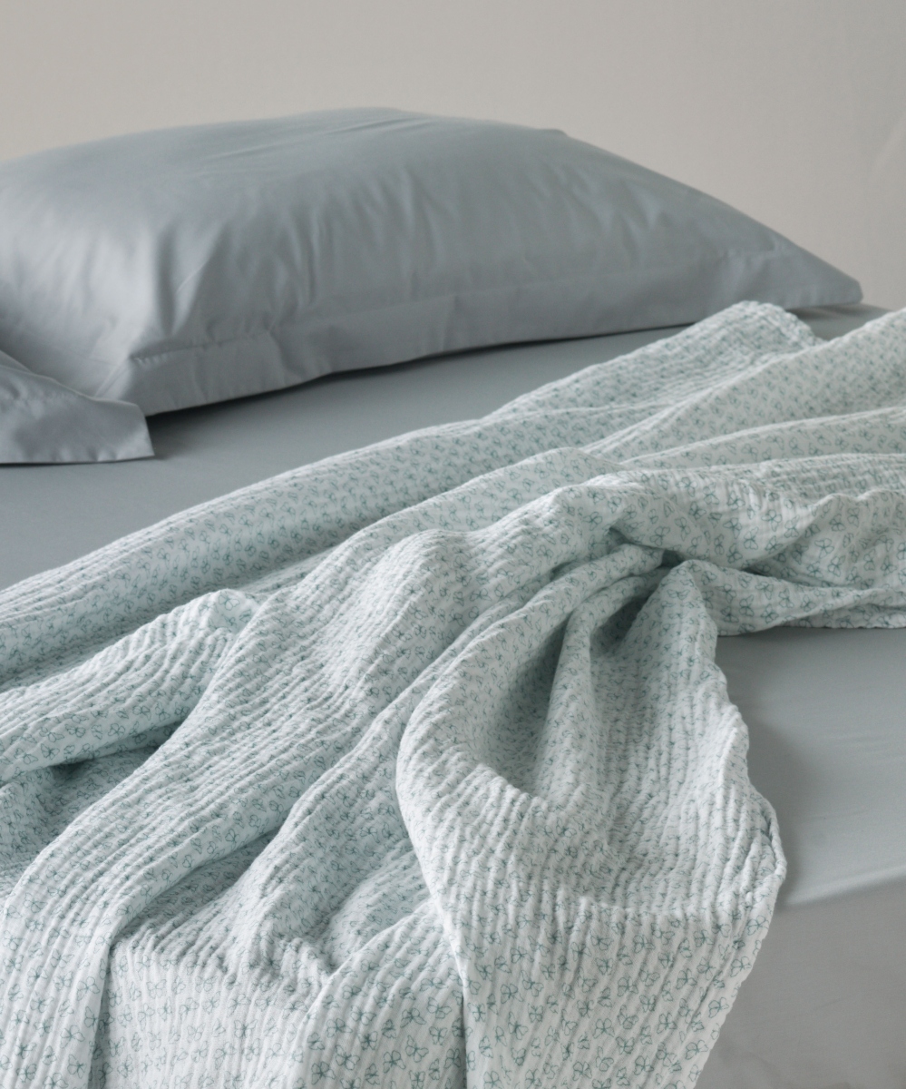 Kentia Evanthia 02A Κουβερτα Υπερδιπλη Muslin