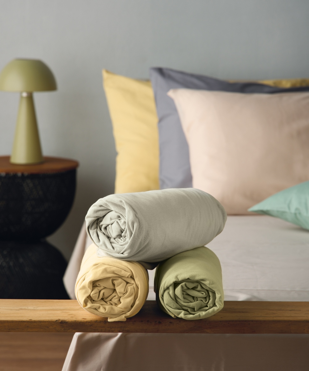 Σεντόνι Μεμονωμένο Διπλό 140x200 Mε Λάστιχο Kentia Suave 12 Beige