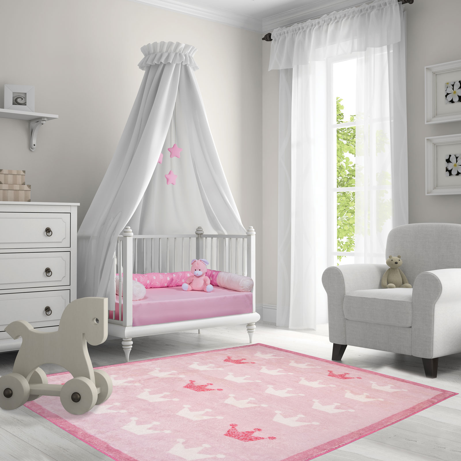 Πάντα κούνιας 12x200 Greenwish Polo Baby 8805