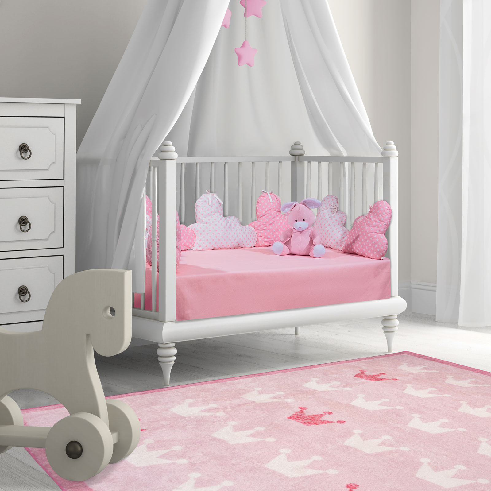 Πάντα κούνιας 120x30 Greenwish Polo Baby 8807