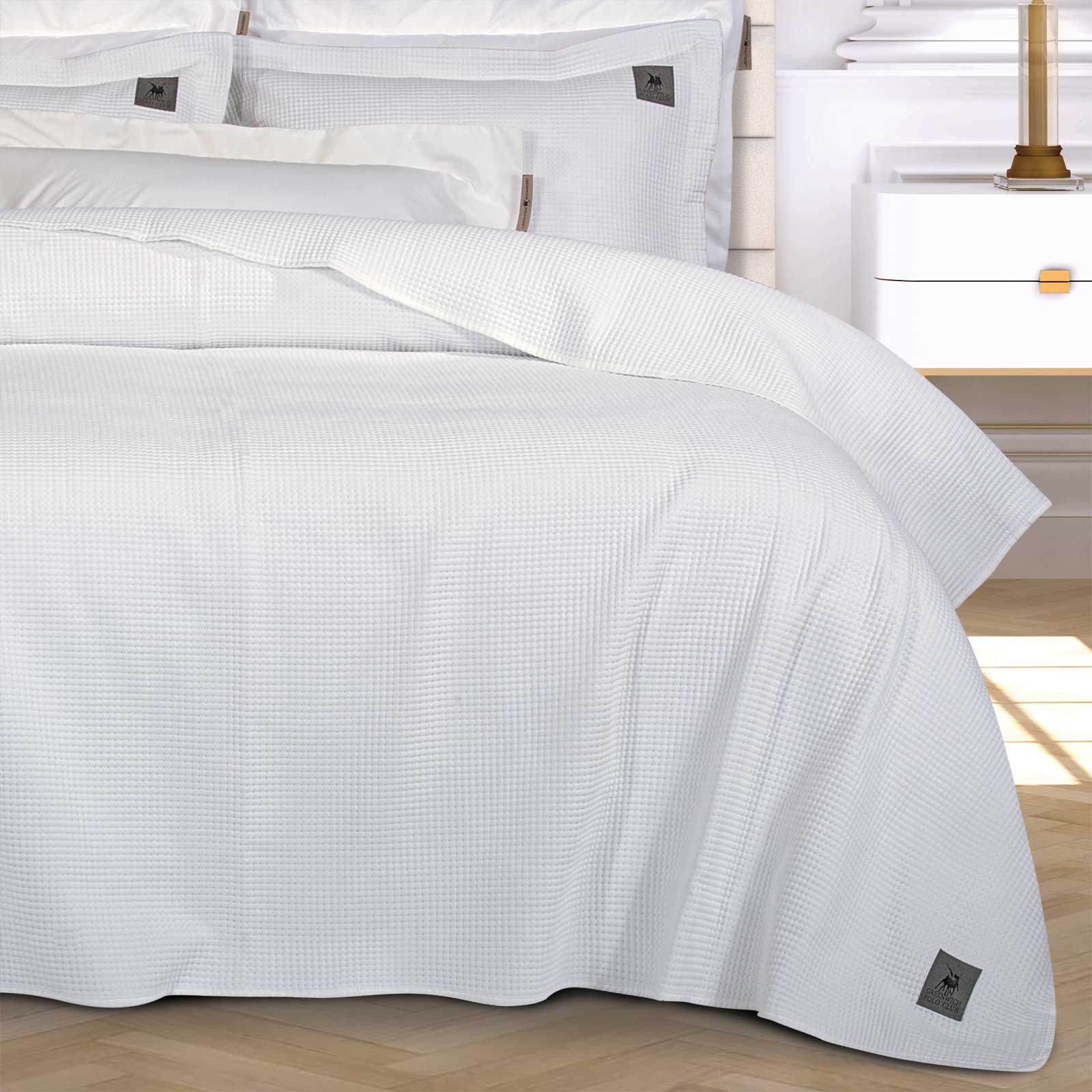 GREENWICH POLO CLUB ΚΟΥΒΕΡΛΙ SINGLE 3494 WHITE