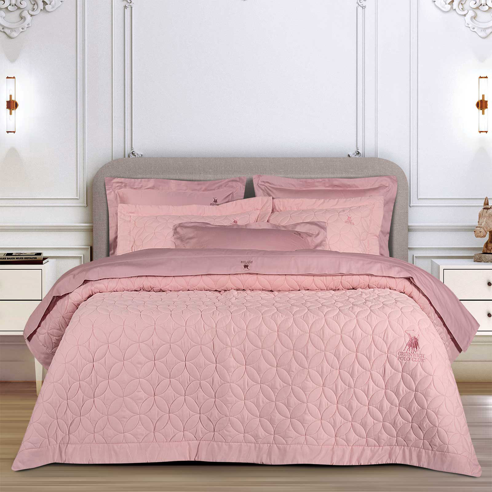 GREENWICH POLO CLUB ΚΟΥΒΕΡΤΟΡΙΟ KING CLASSIC 2359 NUDE