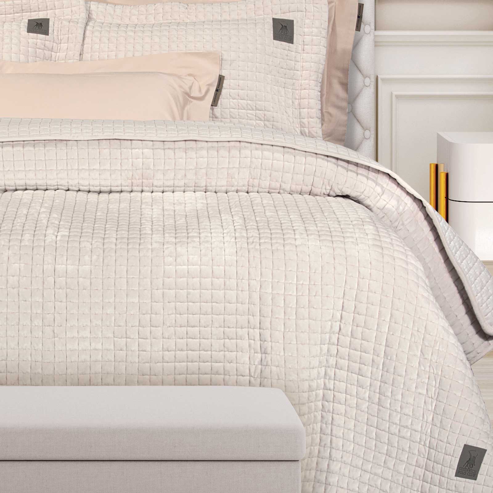 GREENWICH POLO CLUB ΚΟΥΒΕΡΤΟΡΙΟ KING CLASSIC 4429 IVORY