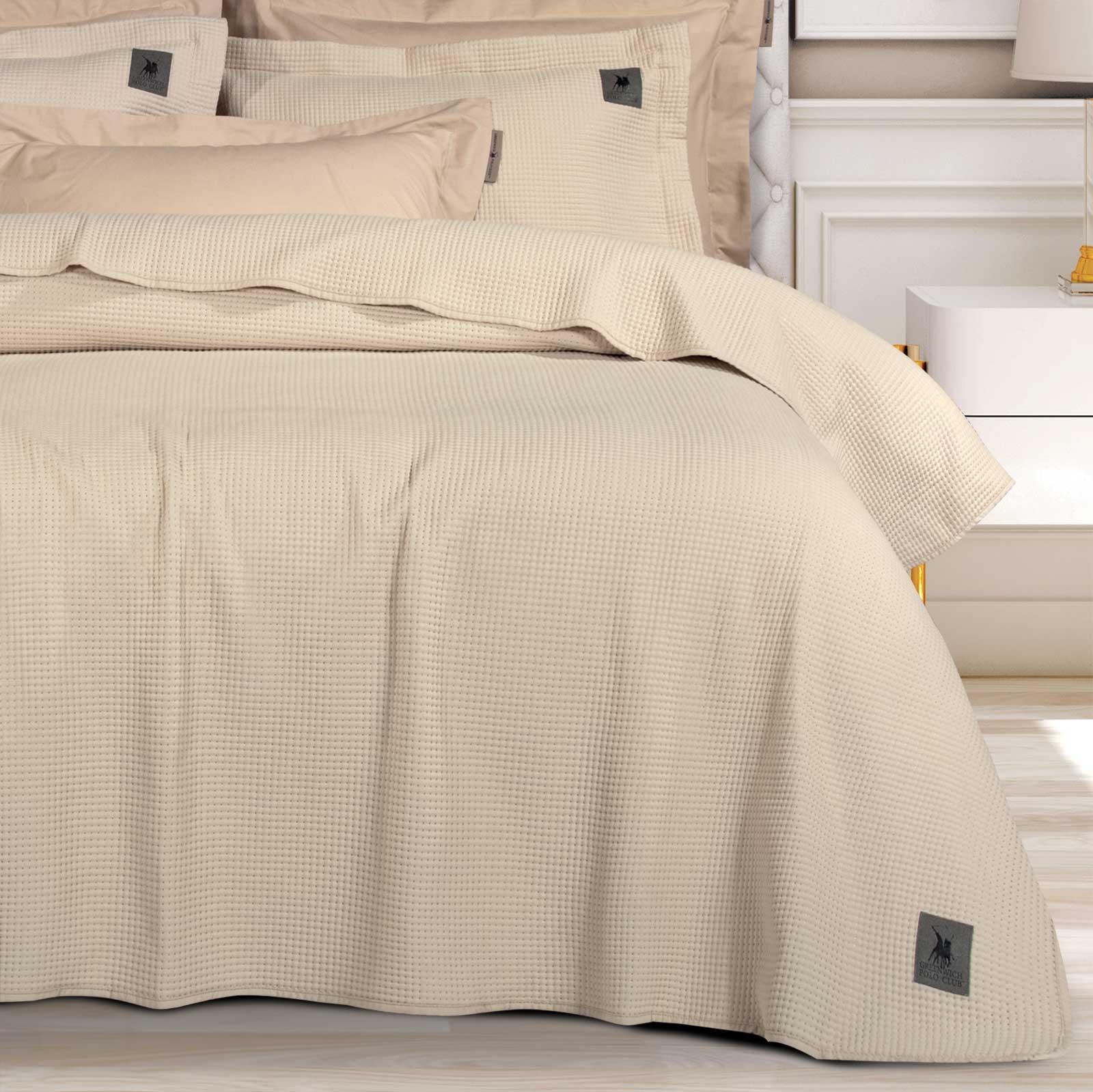 GREENWICH POLO CLUB ΚΟΥΒΕΡΛΙ KING 3495 BEIGE