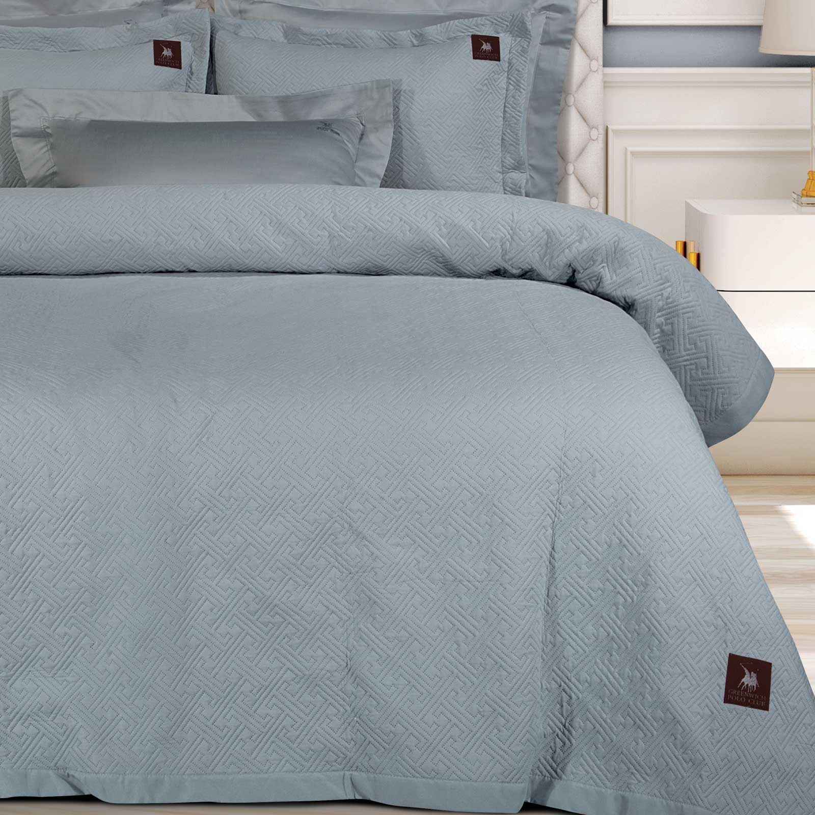 GREENWICH POLO CLUB ΚΟΥΒΕΡΛΙ KING ESSENTIAL 4450 GREY