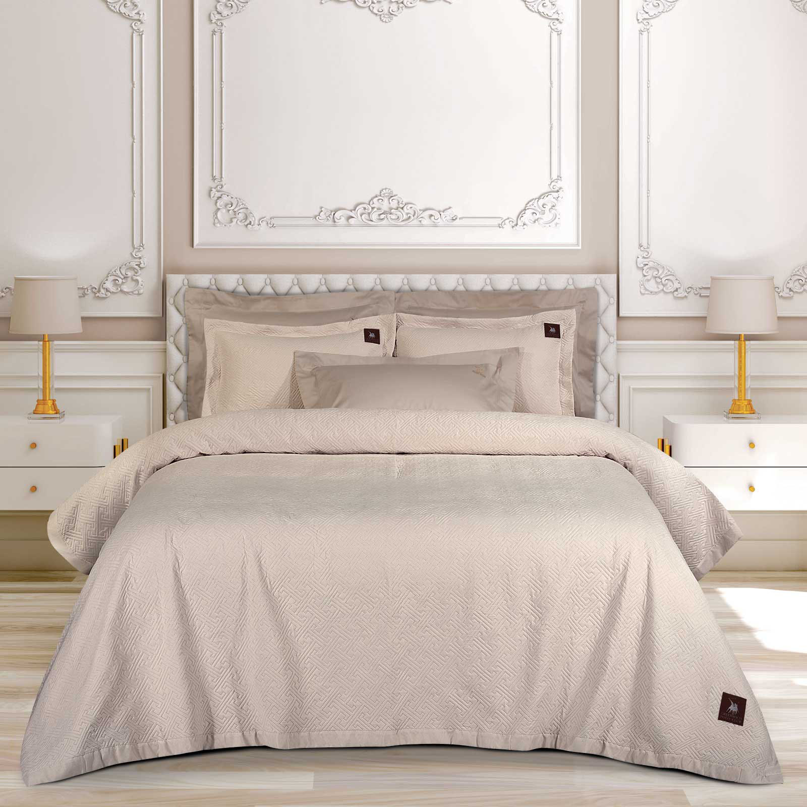 GREENWICH POLO CLUB ΚΟΥΒΕΡΛΙ KING ESSENTIAL 4451 BEIGE