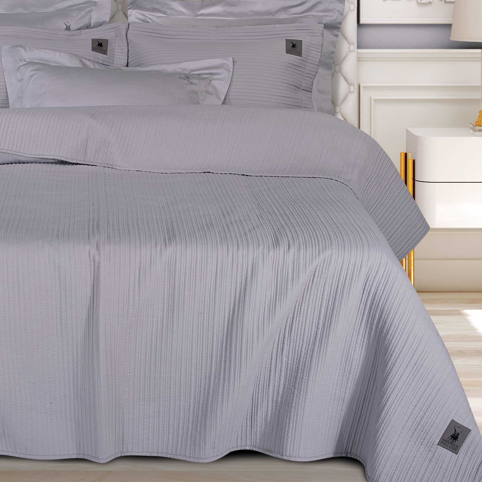 GREENWICH POLO CLUB ΚΟΥΒΕΡΛΙ KING ESSENTIAL 4454 LILAC