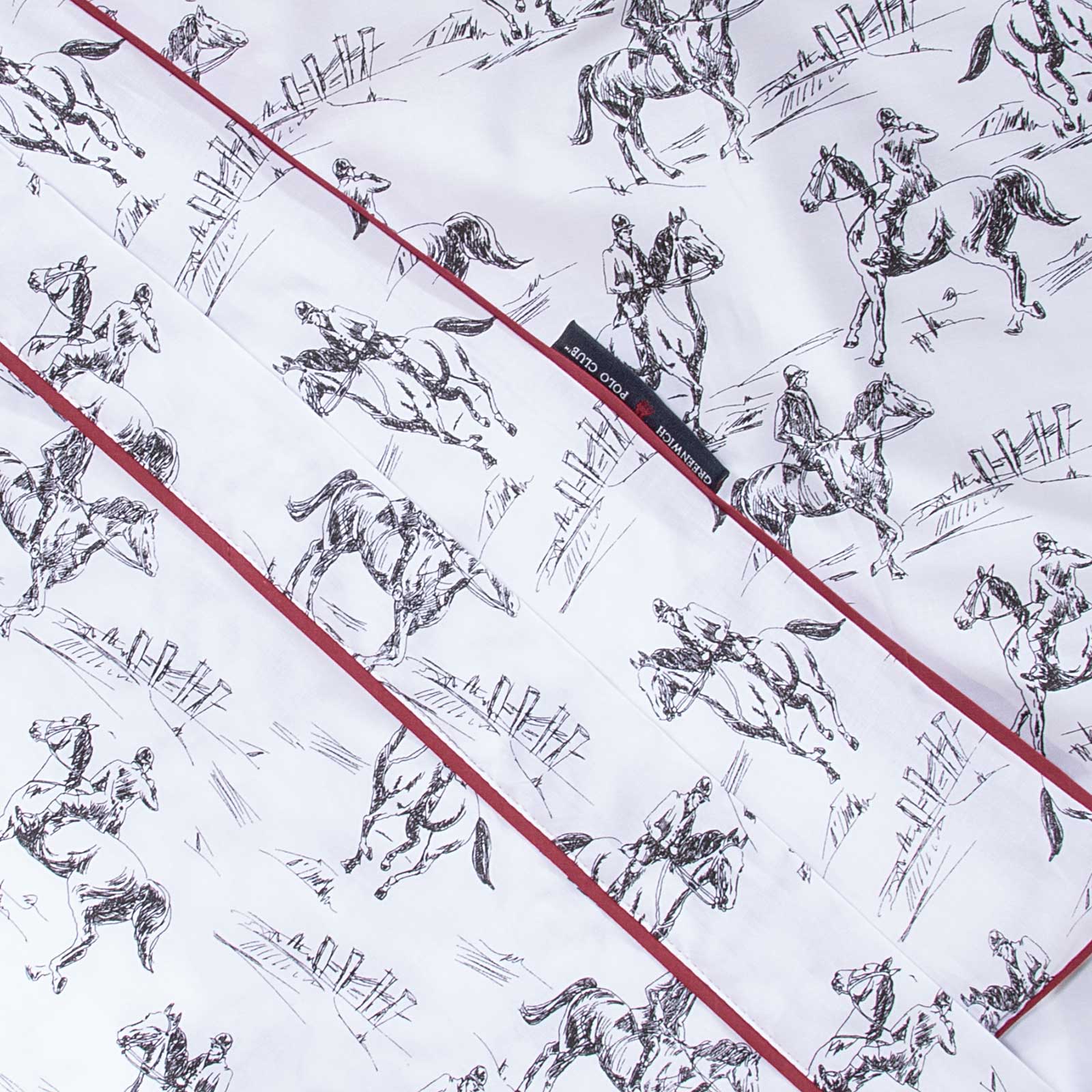 GREENWICH POLO CLUB ΣΕΤ ΣΕΝΤΟΝΙΑ ΥΠΕΡΔΙΠΛΑ 2263 BLACK, WHITE