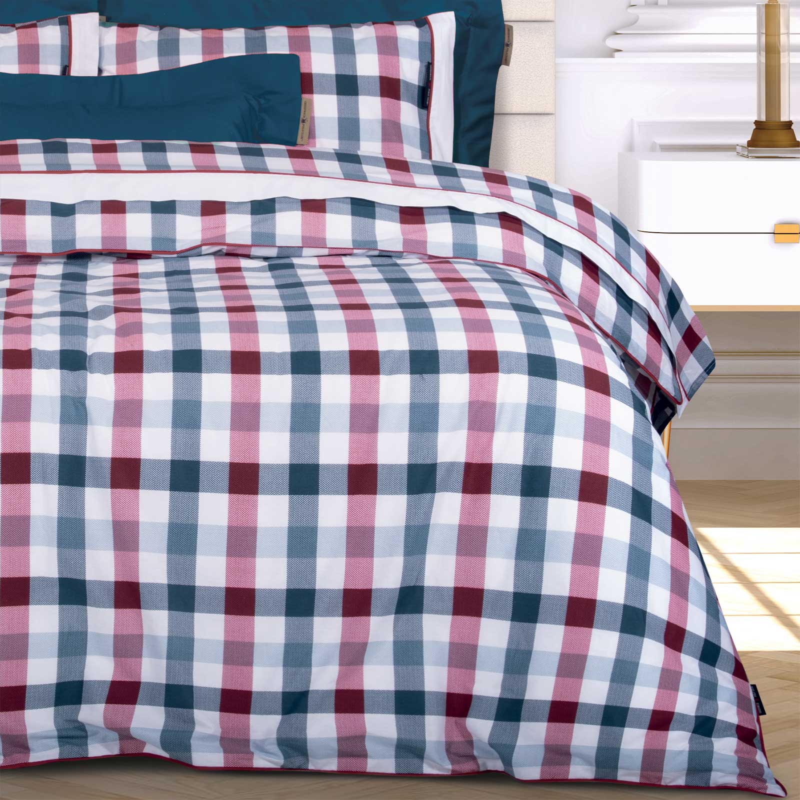 GREENWICH POLO CLUB ΣΕΤ ΣΕΝΤΟΝΙΑ ΥΠΕΡΔΙΠΛΑ 2266 BLUE, RED