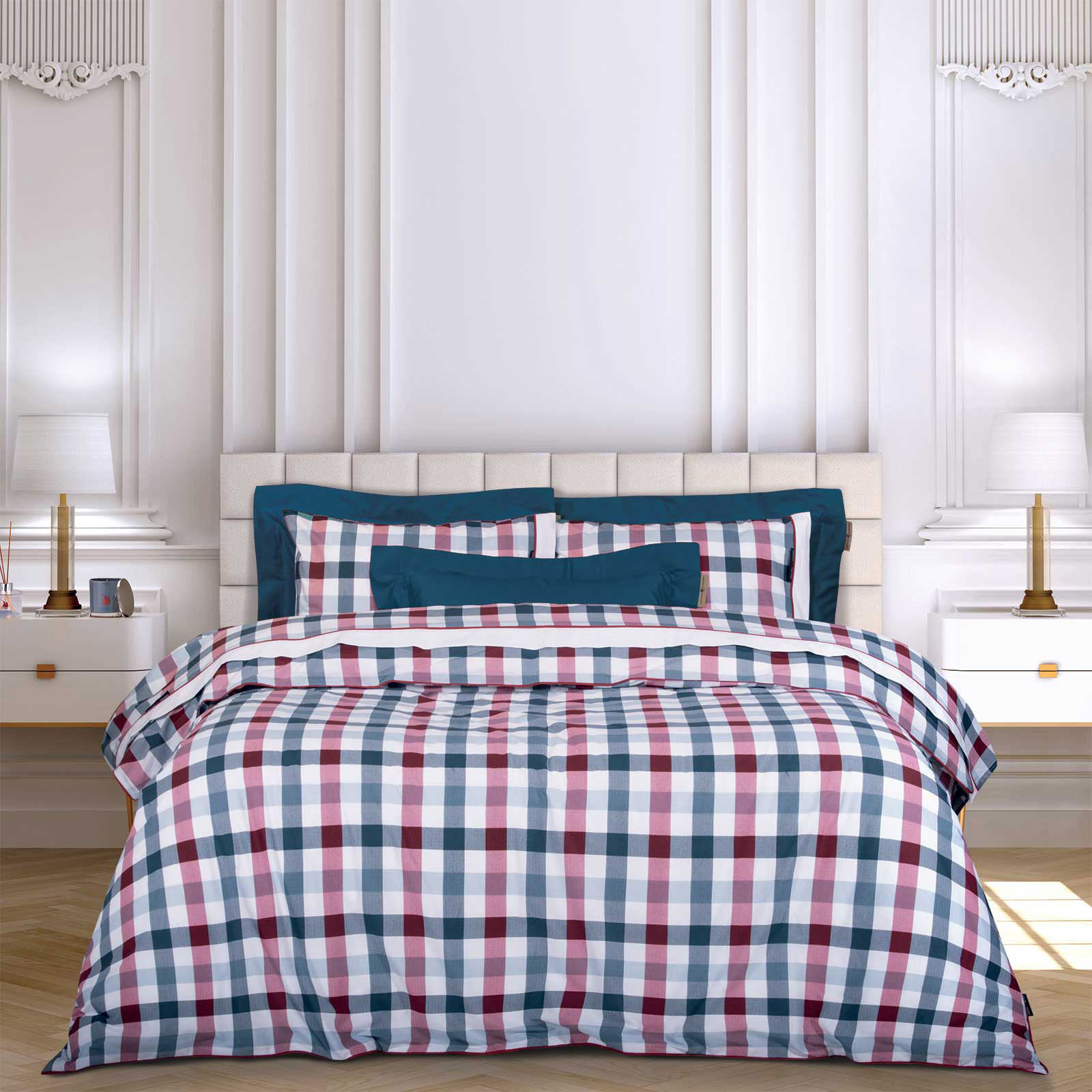 GREENWICH POLO CLUB ΣΕΤ ΣΕΝΤΟΝΙΑ ΥΠΕΡΔΙΠΛΑ 2266 BLUE, RED