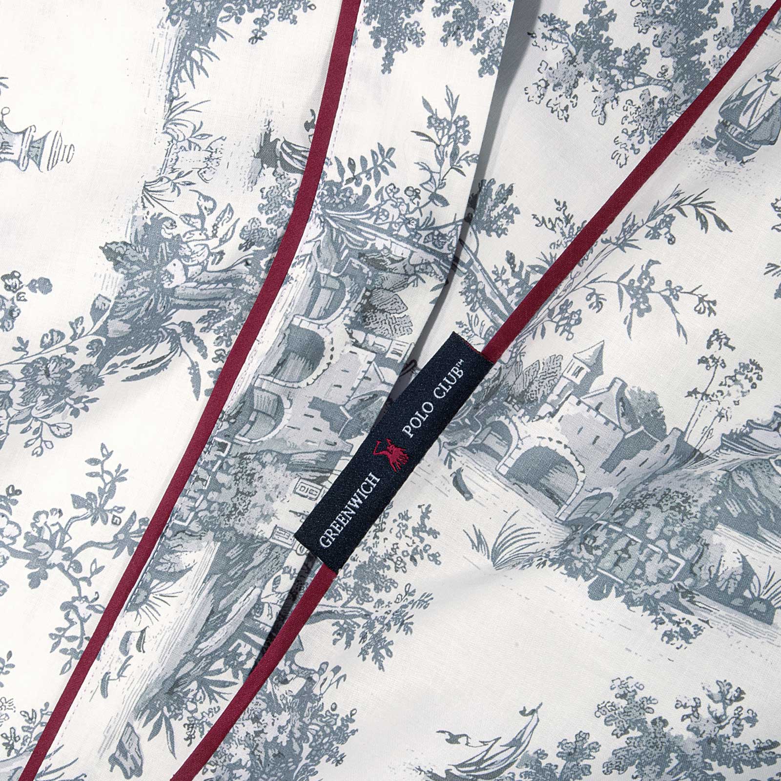 GREENWICH POLO CLUB ΣΕΤ ΣΕΝΤΟΝΙΑ ΥΠΕΡΔΙΠΛΑ ESSENTIAL 2362 GREY