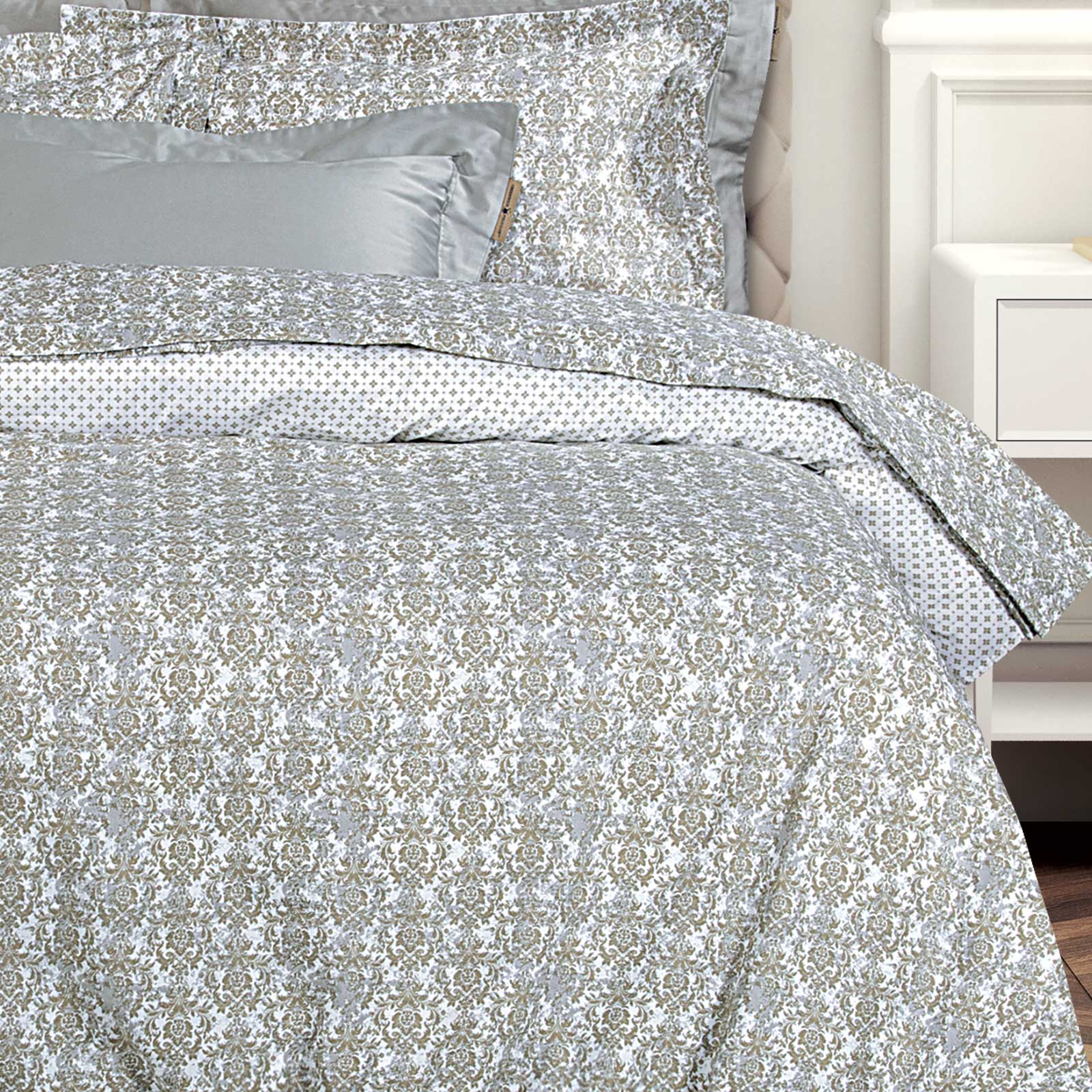 GREENWICH POLO CLUB ΣΕΤ ΣΕΝΤΟΝΙΑ ΥΠΕΡΔΙΠΛΑ ESSENTIAL 2368 OLIVE GREEN