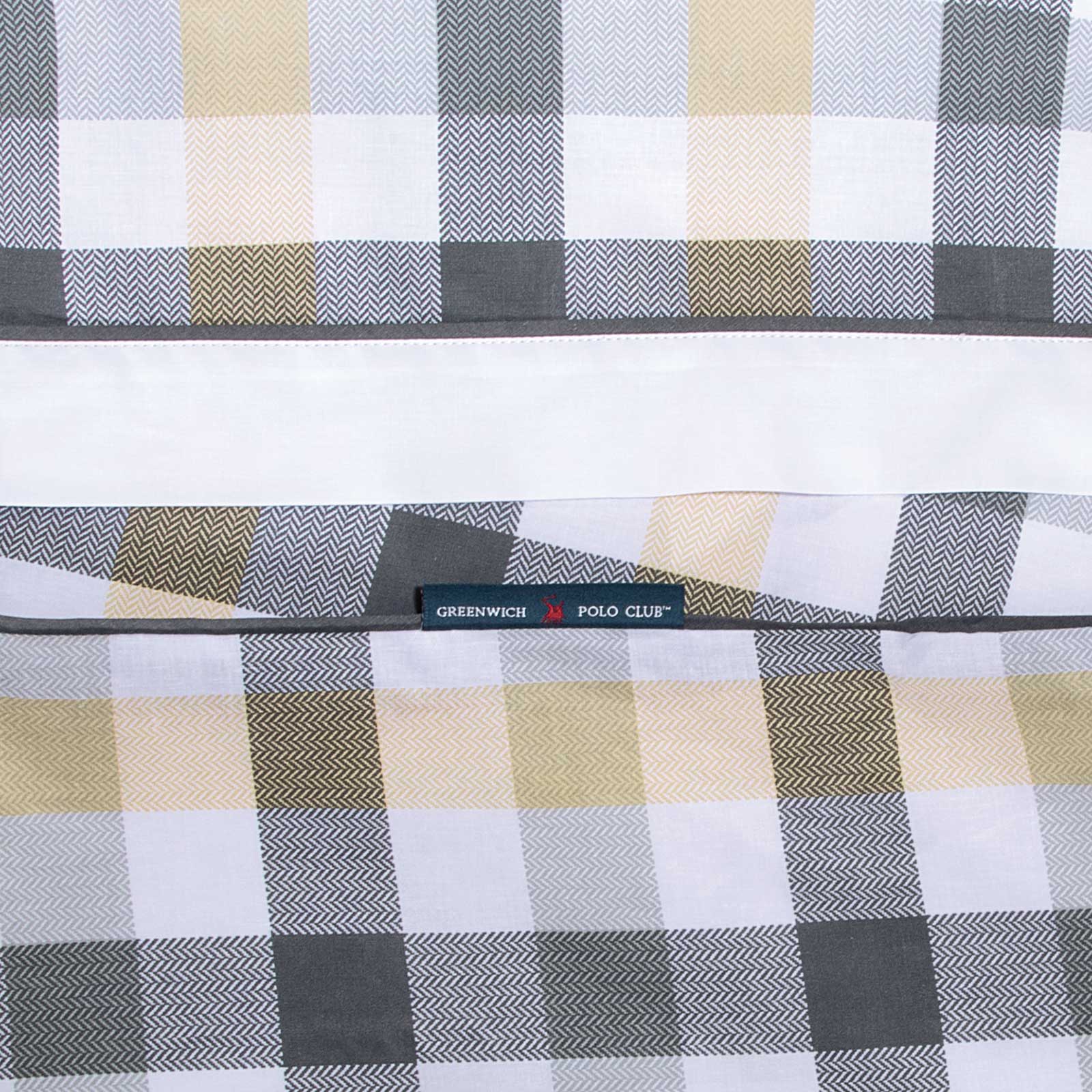 GREENWICH POLO CLUB ΣΕΤ ΣΕΝΤΟΝΙΑ KING ESSENTIAL 2265 BEIGE, GREY