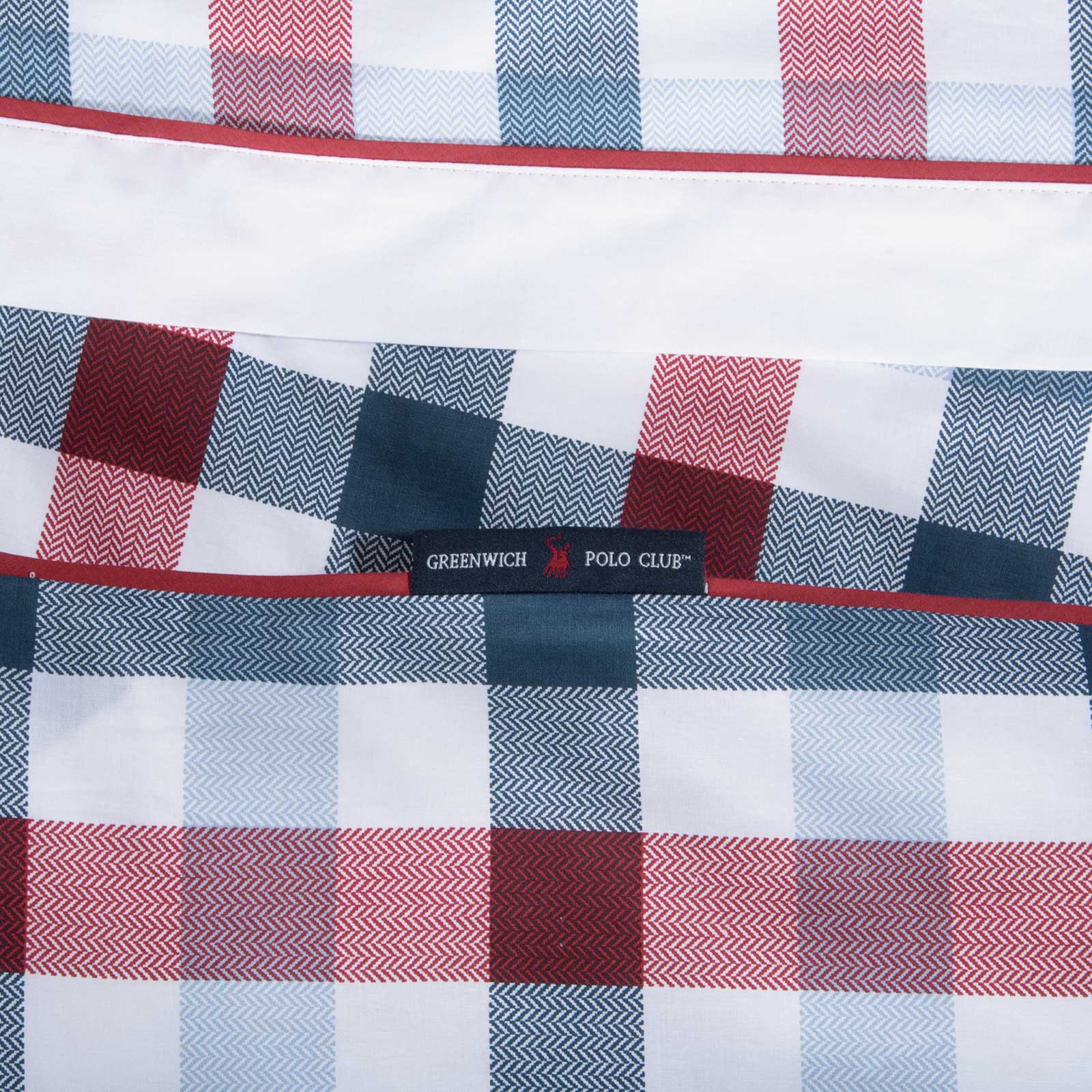GREENWICH POLO CLUB ΣΕΤ ΣΕΝΤΟΝΙΑ KING ESSENTIAL 2266 BLUE, RED