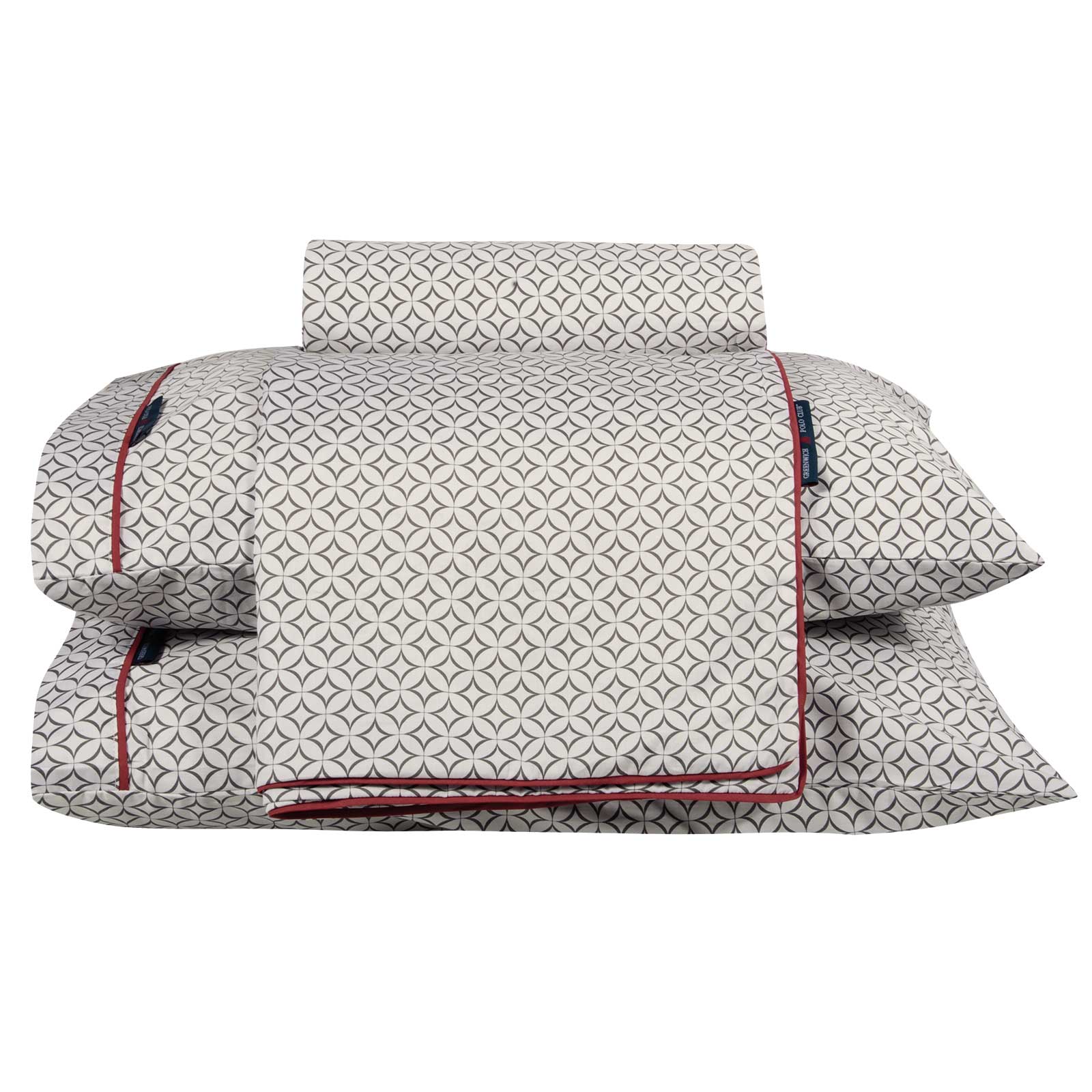 GREENWICH POLO CLUB ΣΕΤ ΣΕΝΤΟΝΙΑ KING ESSENTIAL 2267 BEIGE, GREY