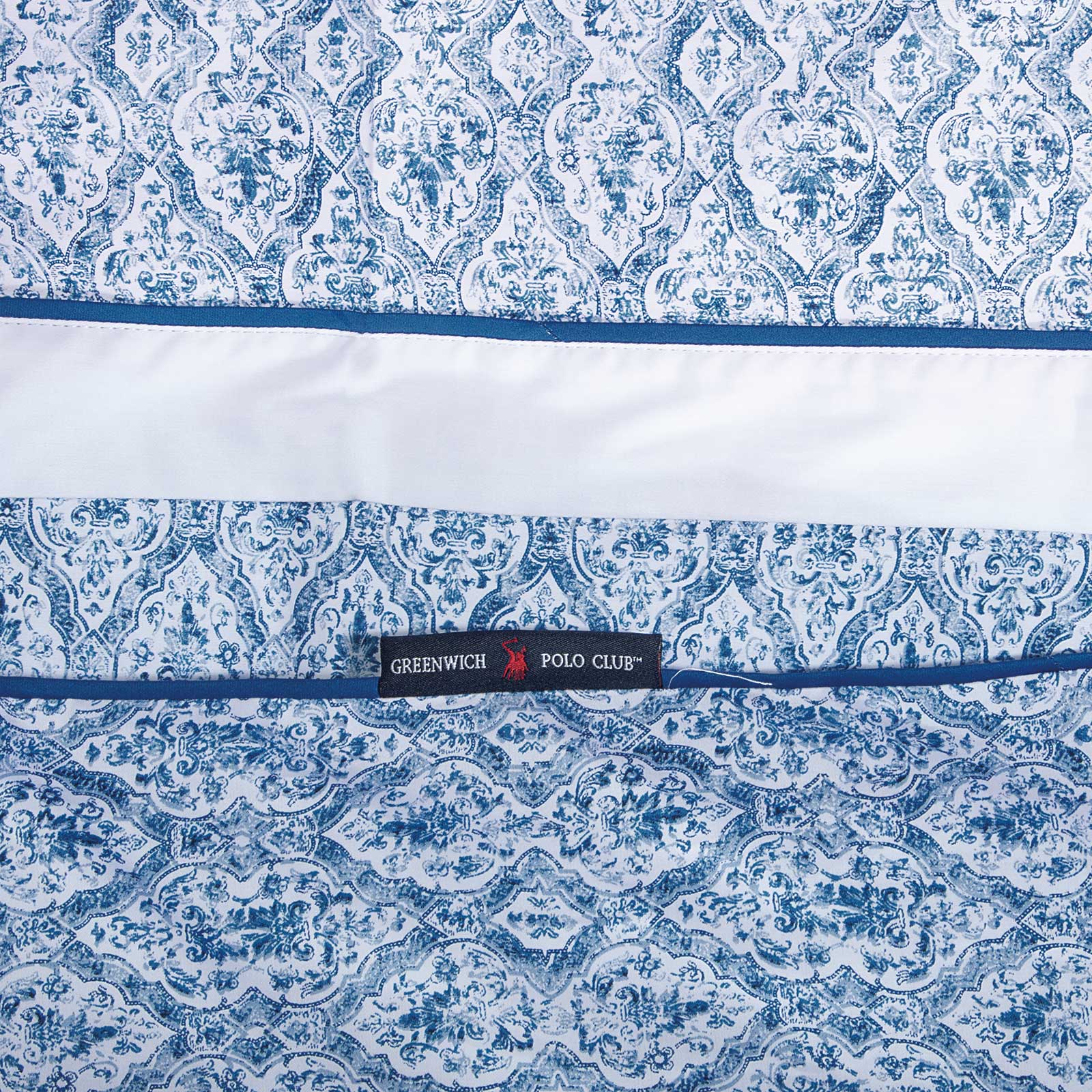 GREENWICH POLO CLUB ΣΕΤ ΣΕΝΤΟΝΙΑ KING ESSENTIAL 2268 BLUE, WHITE
