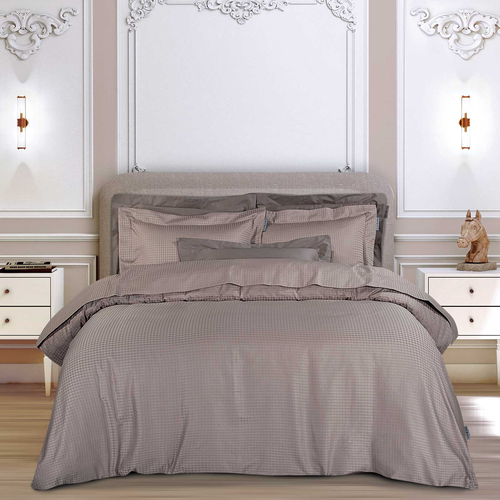 GREENWICH POLO CLUB ΣΕΤ ΣΕΝΤΟΝΙΑ KING CLASSIC 2293 TAUPE