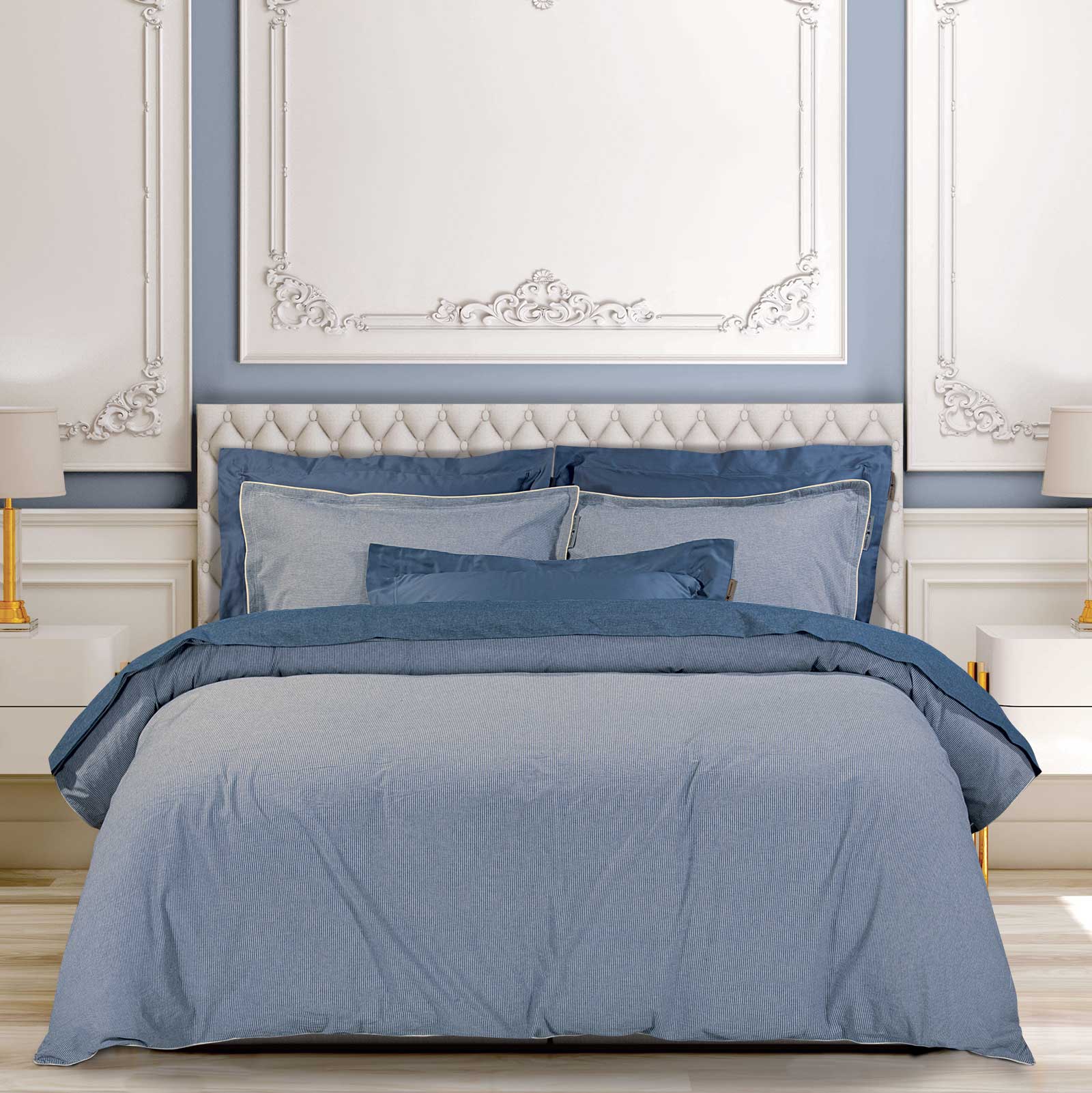 GREENWICH POLO CLUB ΣΕΤ ΣΕΝΤΟΝΙΑ KING ESSENTIAL 2294 BLUE