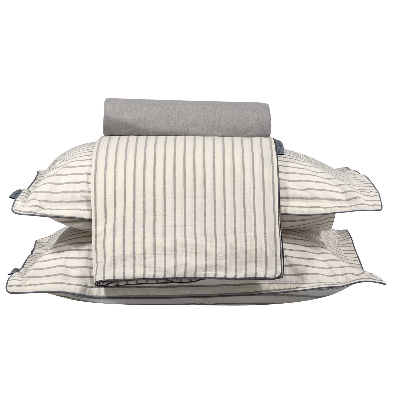 GREENWICH POLO CLUB ΣΕΤ ΣΕΝΤΟΝΙΑ KING ESSENTIAL 2296 GREY, WHITE