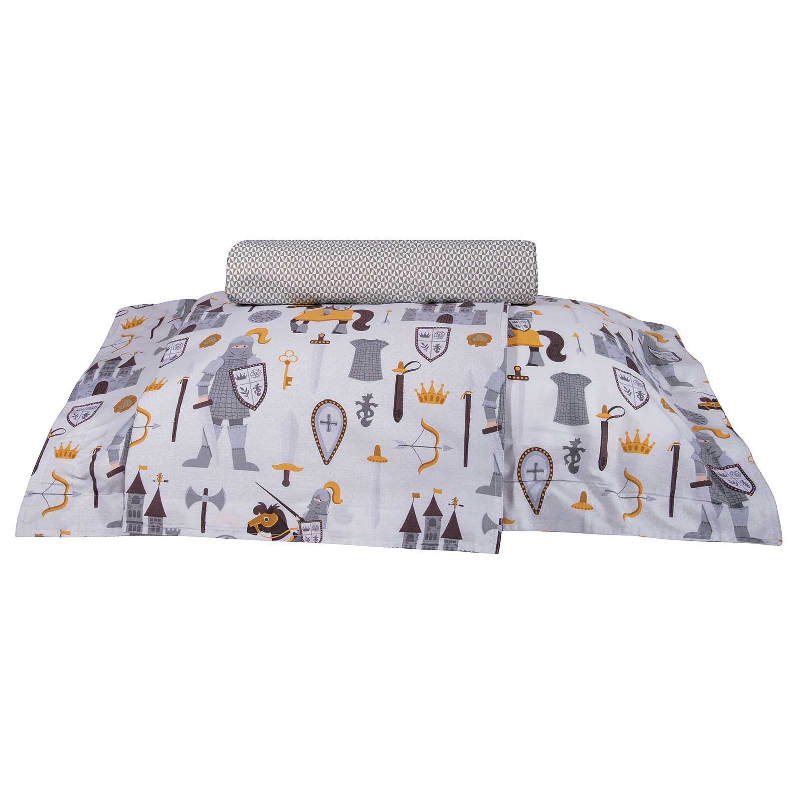 GREENWICH POLO CLUB ΣΕΤ ΣΕΝΤΟΝΙΑ ΜΟΝΑ ESSENTIAL 8861 CREAM, GREY