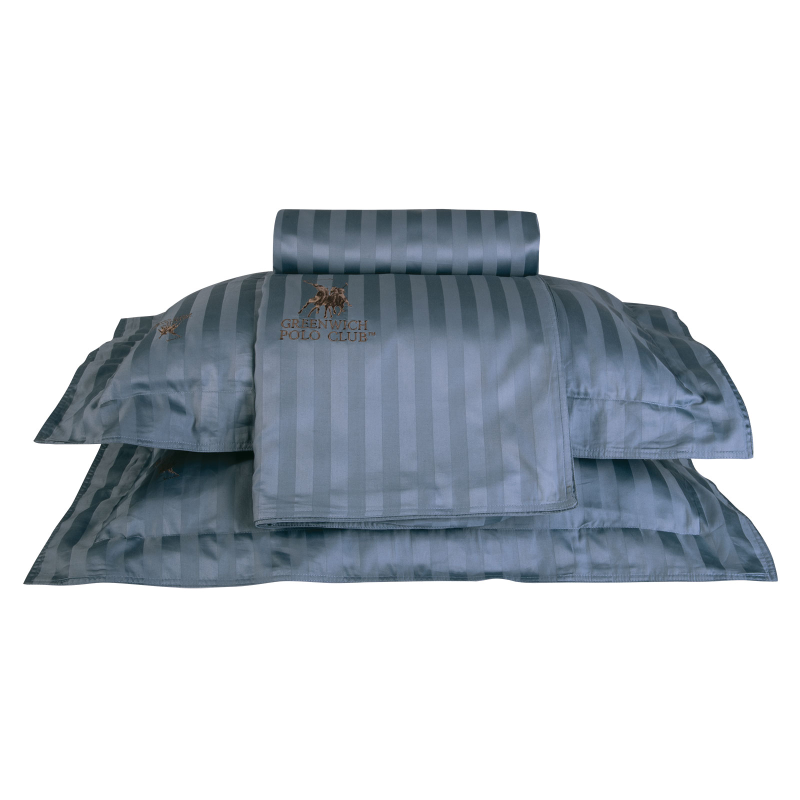 GREENWICH POLO CLUB ΠΑΠΛΩΜΑΤΟΘΗΚΗ ΣΕΤ ΥΠΕΡΔΙΠΛH 2154 ΜΠΛΕ