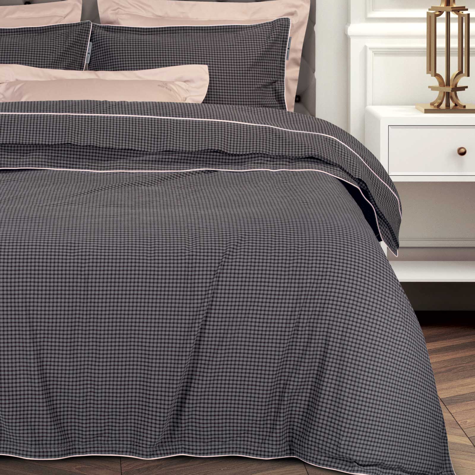GREENWICH POLO CLUB ΠΑΠΛΩΜΑΤΟΘΗΚΗ ΣΕΤ ΥΠΕΡΔΙΠΛH ESSENTIAL 2374 DARK GREY