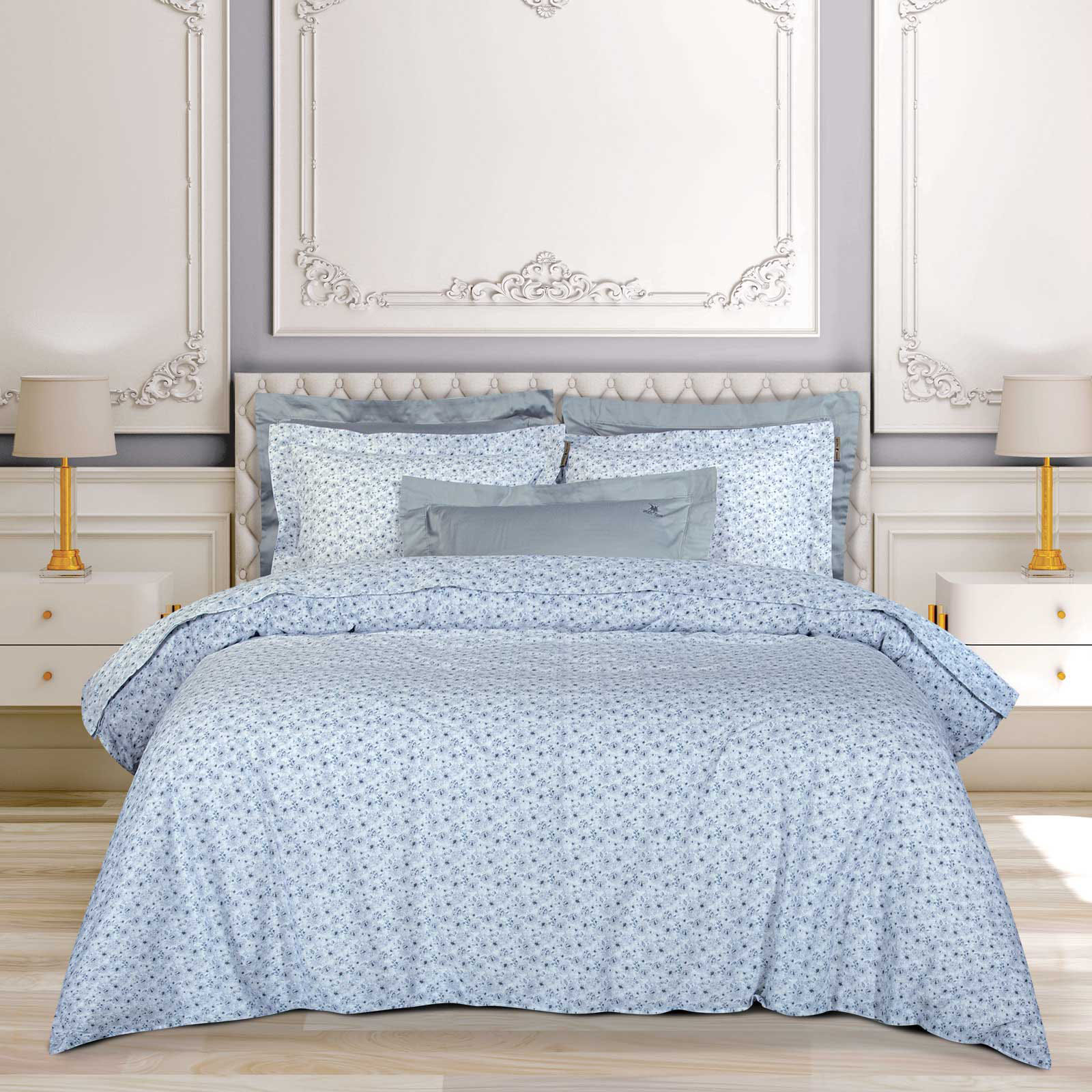 GREENWICH POLO CLUB ΠΑΠΛΩΜΑΤΟΘΗΚΗ KING 240X260 LOFT 2376 GREY