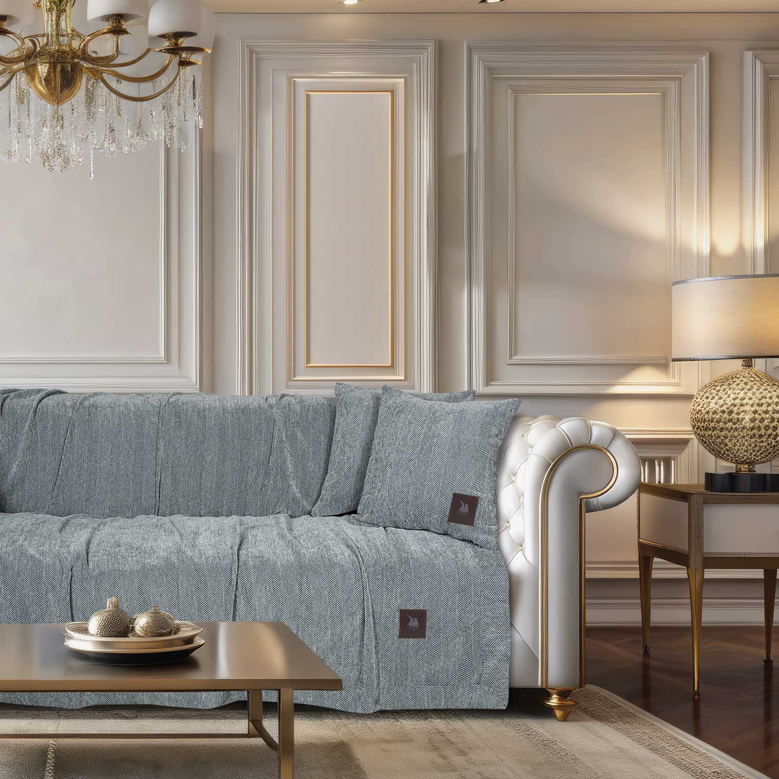 GREENWICH POLO CLUB ΡΙΧΤΑΡΙ 180Χ250 ESSENTIAL 3947 GREY