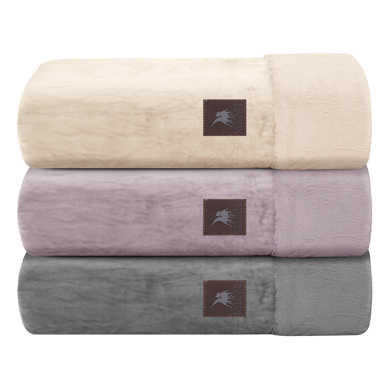 GREENWICH POLO CLUB ΡΙΧΤΑΡΙ VELVET 180Χ250 PREMIUM 3970 GREY
