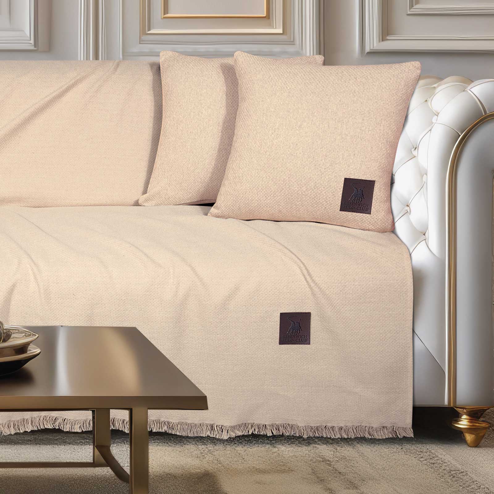 GREENWICH POLO CLUB ΡΙΧΤΑΡΙ 180Χ250 ESSENTIAL 3987 BEIGE