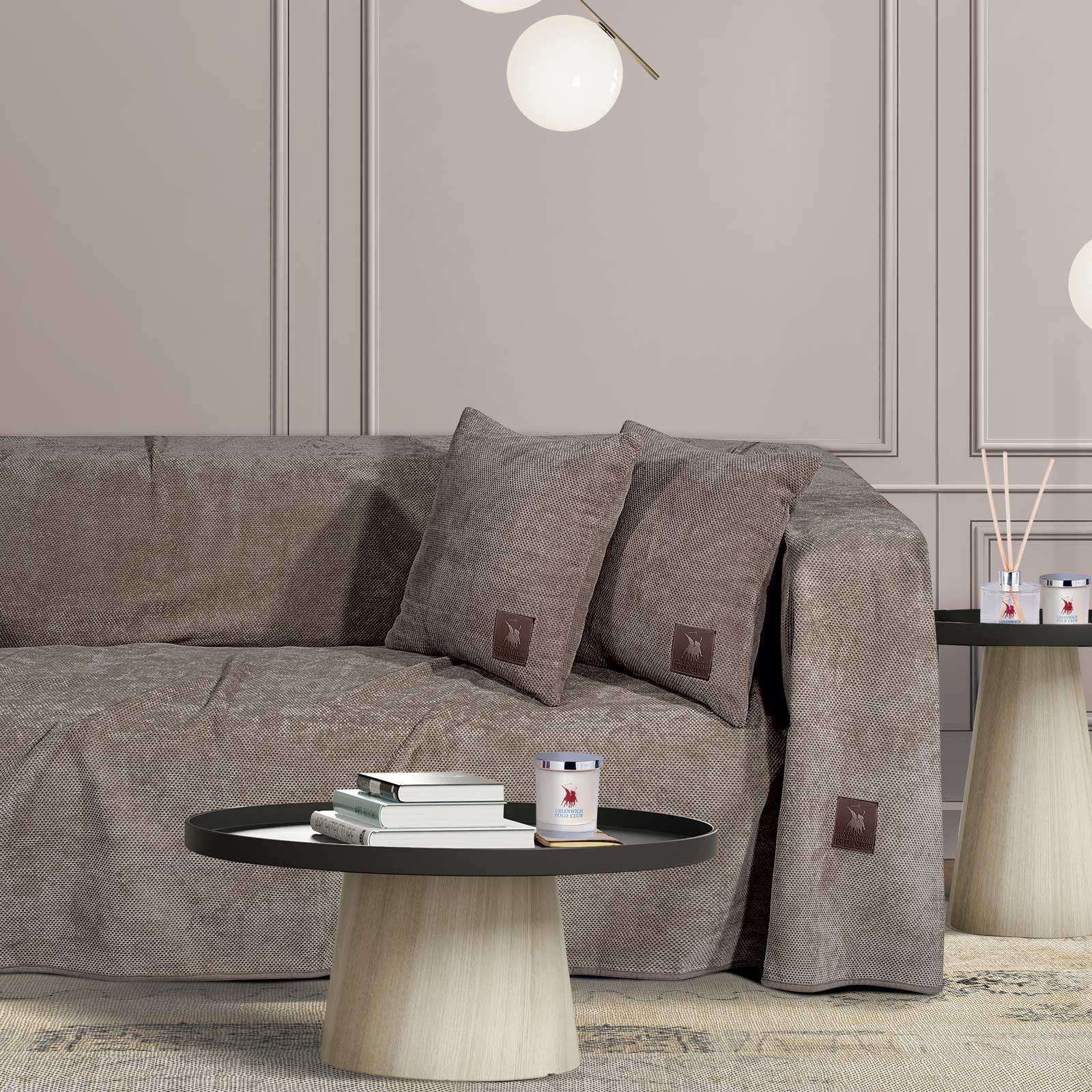 GREENWICH POLO CLUB ΡΙΧΤΑΡΙ 180Χ300 PREMIUM 2759 TAUPE