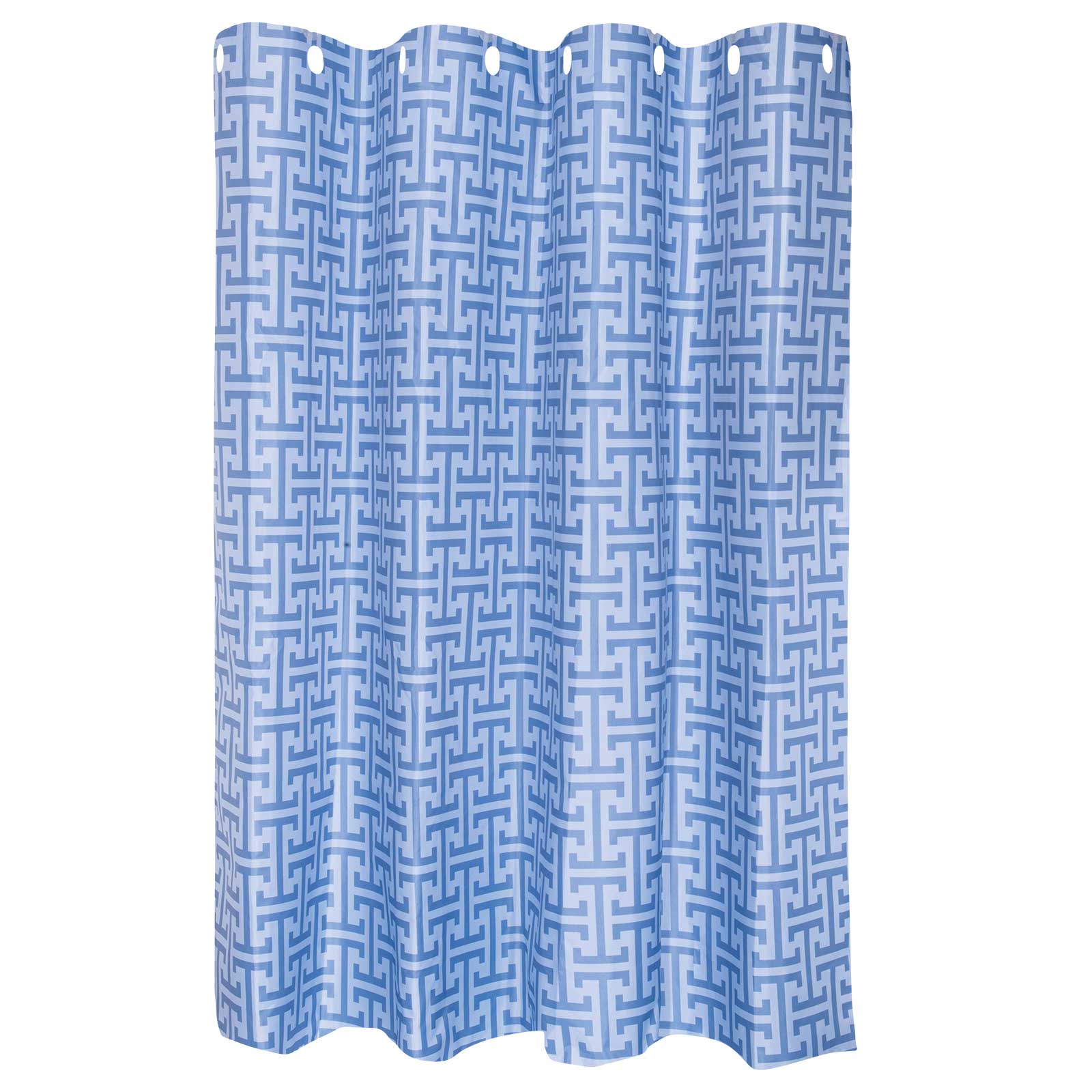 GREENWICH POLO CLUB ΚΟΥΡΤΙΝΑ ΜΠΑΝΙΟΥ 200Χ180 ESSENTIAL 3119 DUSTY BLUE