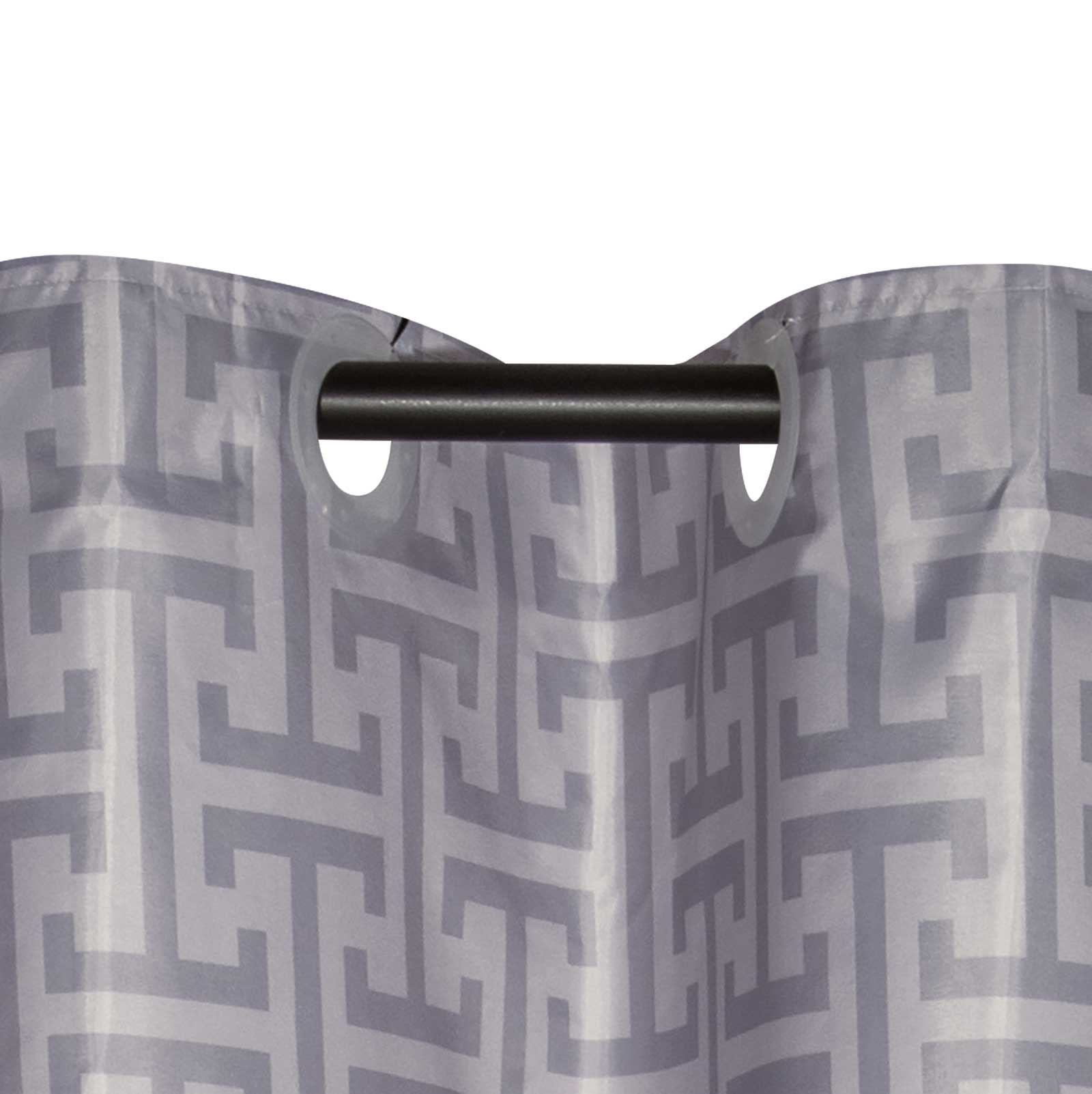 GREENWICH POLO CLUB ΚΟΥΡΤΙΝΑ ΜΠΑΝΙΟΥ 200Χ180 ESSENTIAL 3120 GREY