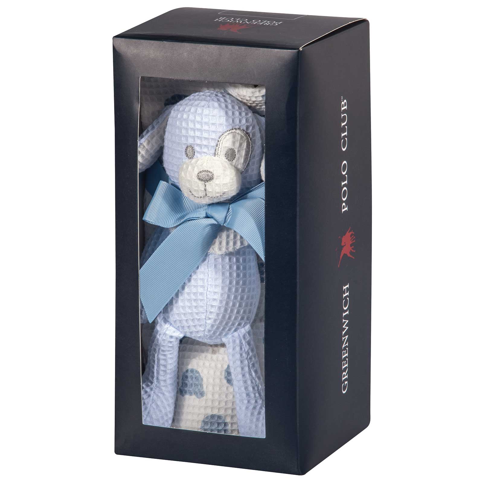 GREENWICH POLO CLUB ΚΟΥΒΕΡΤΑ ΠΙΚΕ 75X100 ΒΑΒΥ ESSENTIAL 8854 BLUE, WHITE