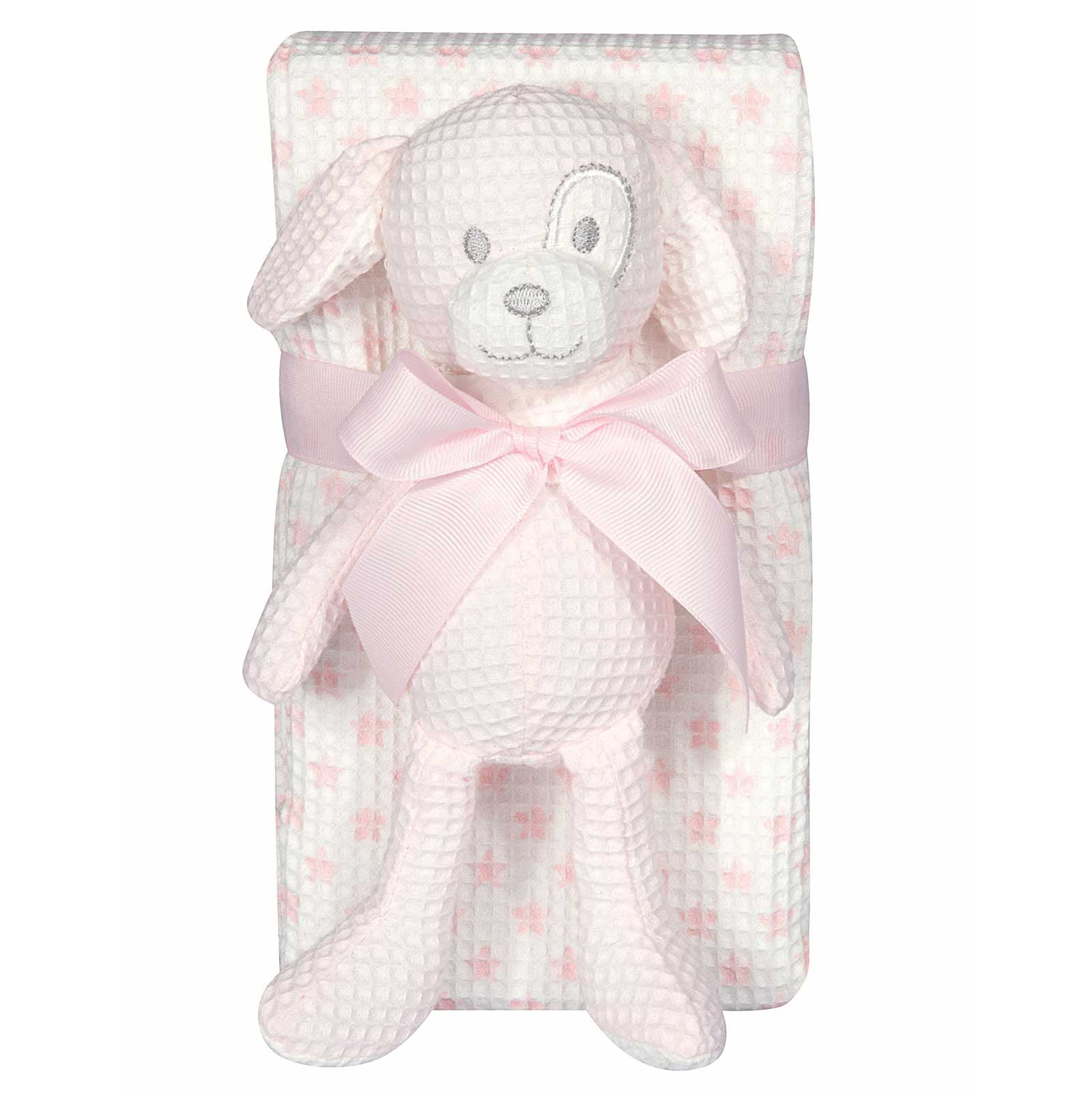 GREENWICH POLO CLUB ΚΟΥΒΕΡΤΑ ΠΙΚΕ 75X100 ΒΑΒΥ ESSENTIAL 8857 PINK, WHITE