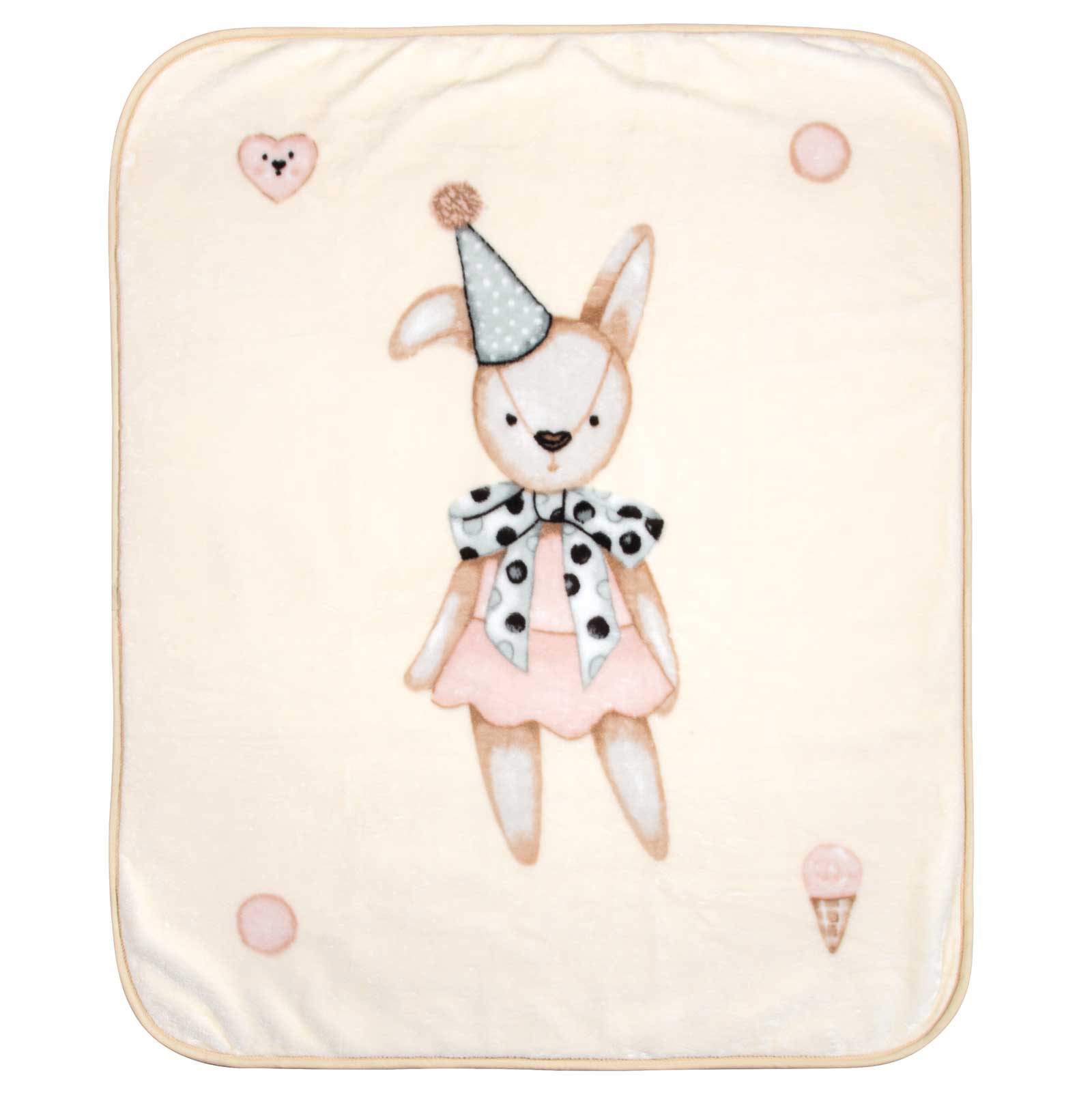 GREENWICH POLO CLUB ΚΟΥΒΕΡΤΑ VELOUR ΚΟΥΝΙΑΣ ESSENTIAL 8859 CREAM