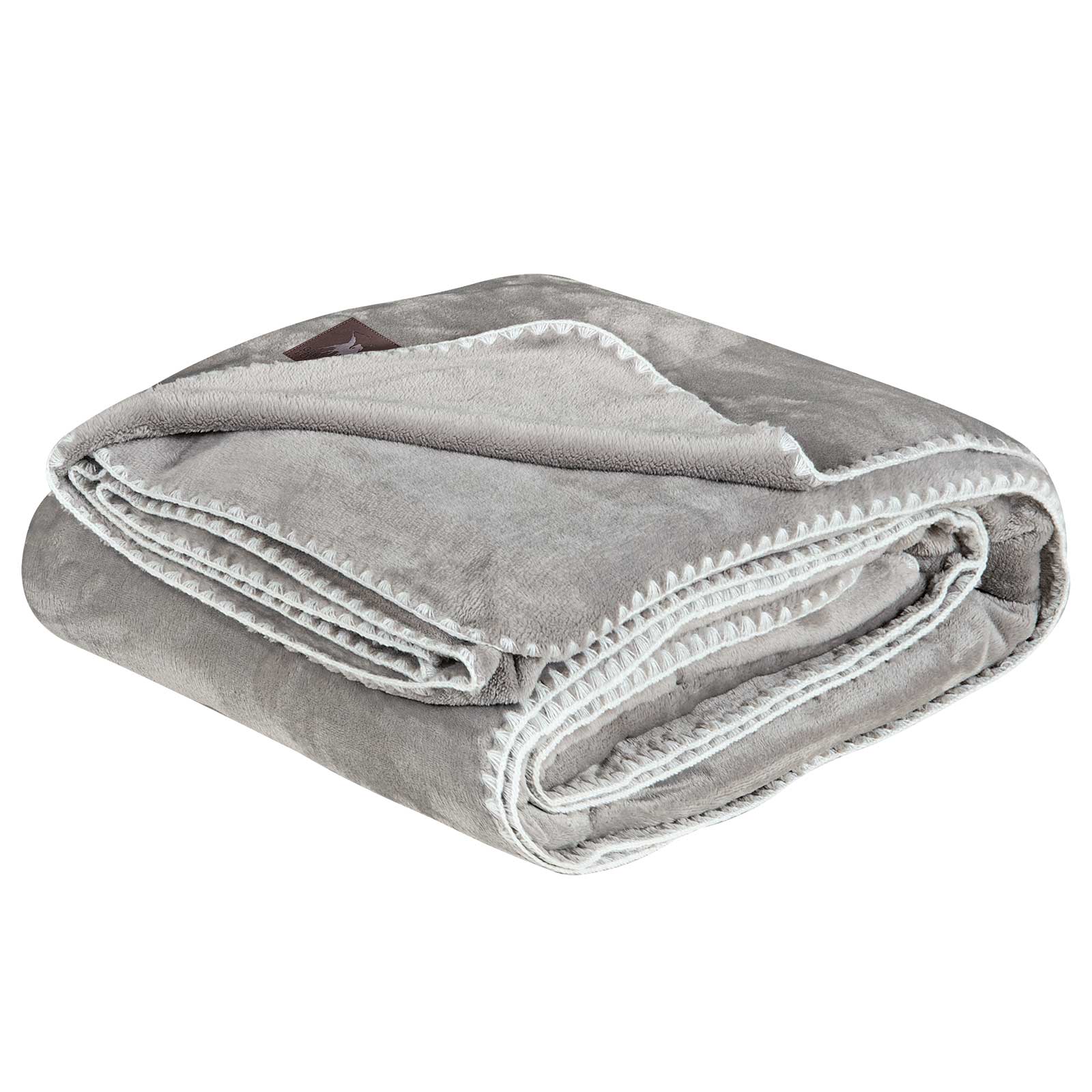 GREENWICH POLO CLUB ΚΟΥΒΕΡΤΑ FLEECE 220X240 ESSENTIAL 4439 GREY