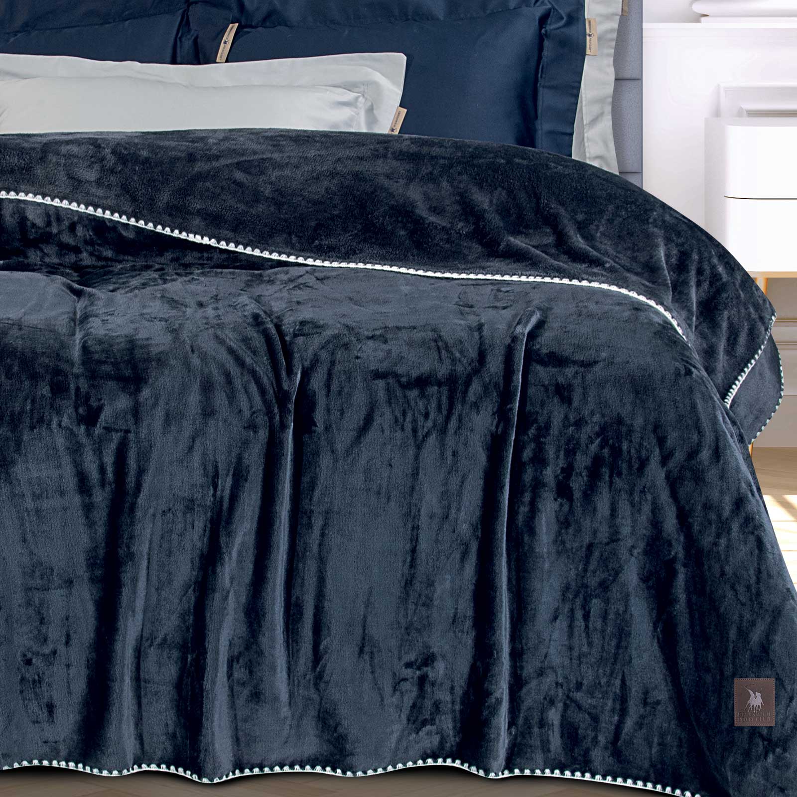 GREENWICH POLO CLUB ΚΟΥΒΕΡΤΑ FLEECE 220X240 ESSENTIAL 4442 ROYAL BLUE