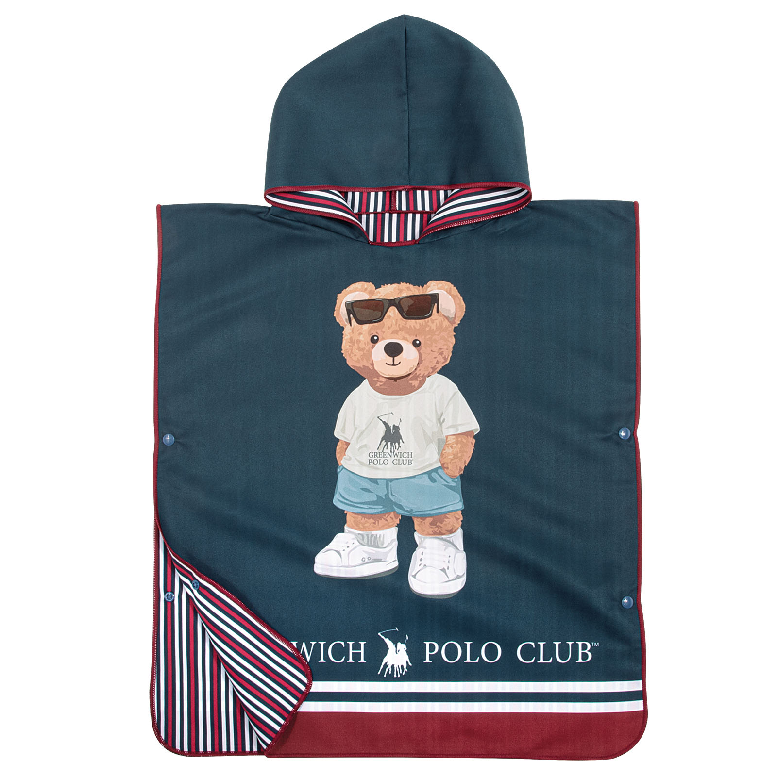 GREENWICH POLO CLUB JUNIOR ΠΟΝΤΣΟ ΘΑΛΑΣΣΗΣ 50Χ115 4042 BLUE