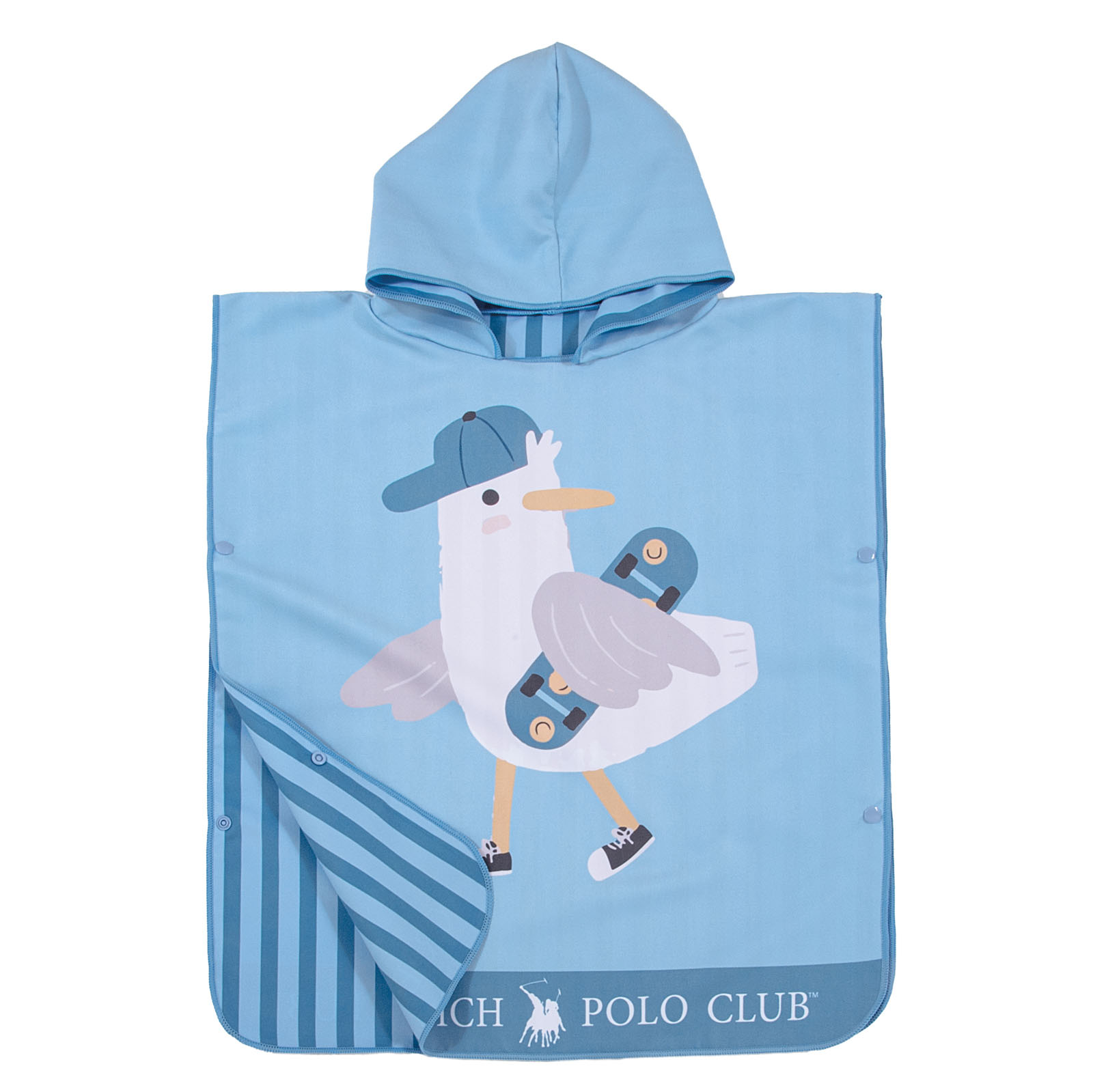 GREENWICH POLO CLUB JUNIOR ΠΟΝΤΣΟ ΘΑΛΑΣΣΗΣ 50Χ115 4177 BLUE