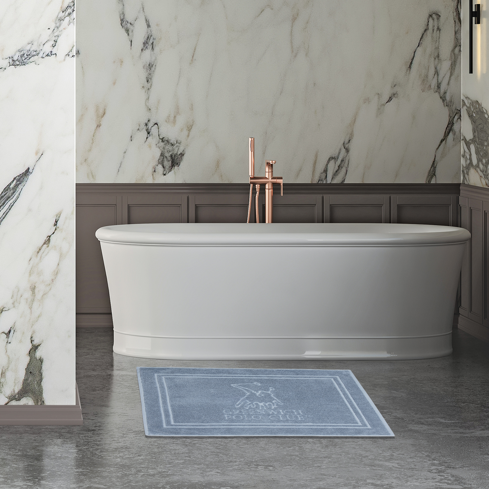 GREENWICH POLO CLUB ΤΑΠΕΤΟ 50Χ70 3092 ΜΠΛΕ