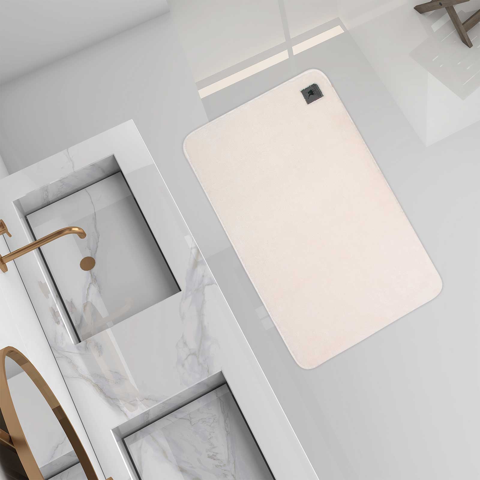 Πατάκι Μπάνιου 60x90 Greenwich Polo Club Essential 3115 White