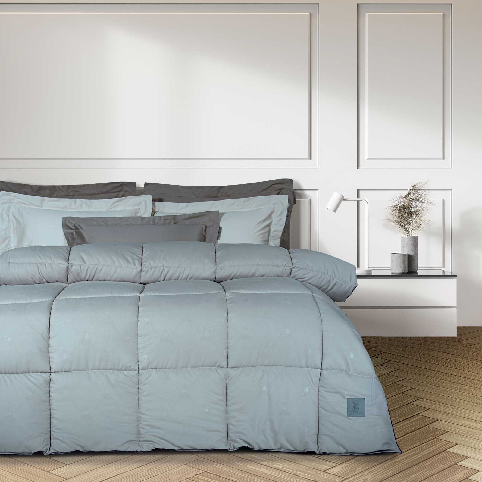 GREENWICH POLO CLUB ΠΑΠΛΩΜΑ ΥΠΕΡΔΙΠΛΟ ESSENTIAL 4443 GREY