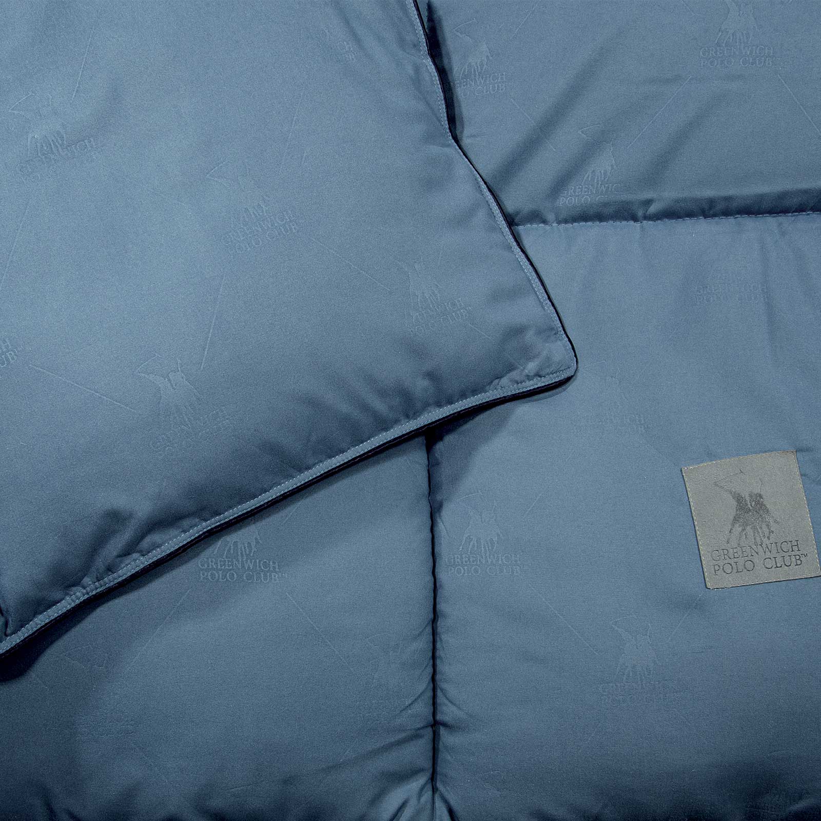 GREENWICH POLO CLUB ΠΑΠΛΩΜΑ ΥΠΕΡΔΙΠΛΟ ESSENTIAL 4446 DUSTY BLUE