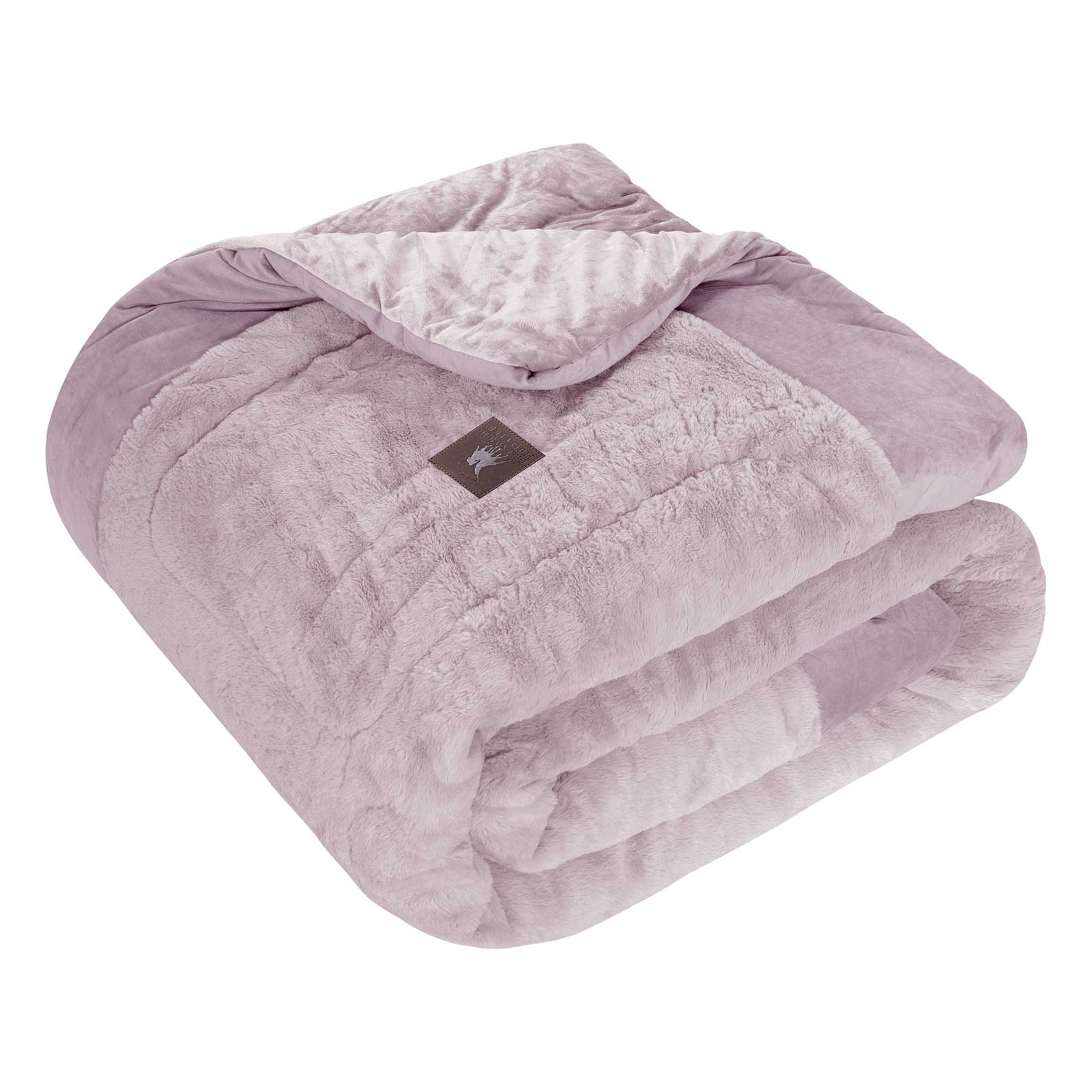 GREENWICH POLO CLUB ΚΟΥΒΕΡΤΟΠΑΠΛΩΜΑ RABBIT FAUX FUR KING PREMIUM 3963 NUDE