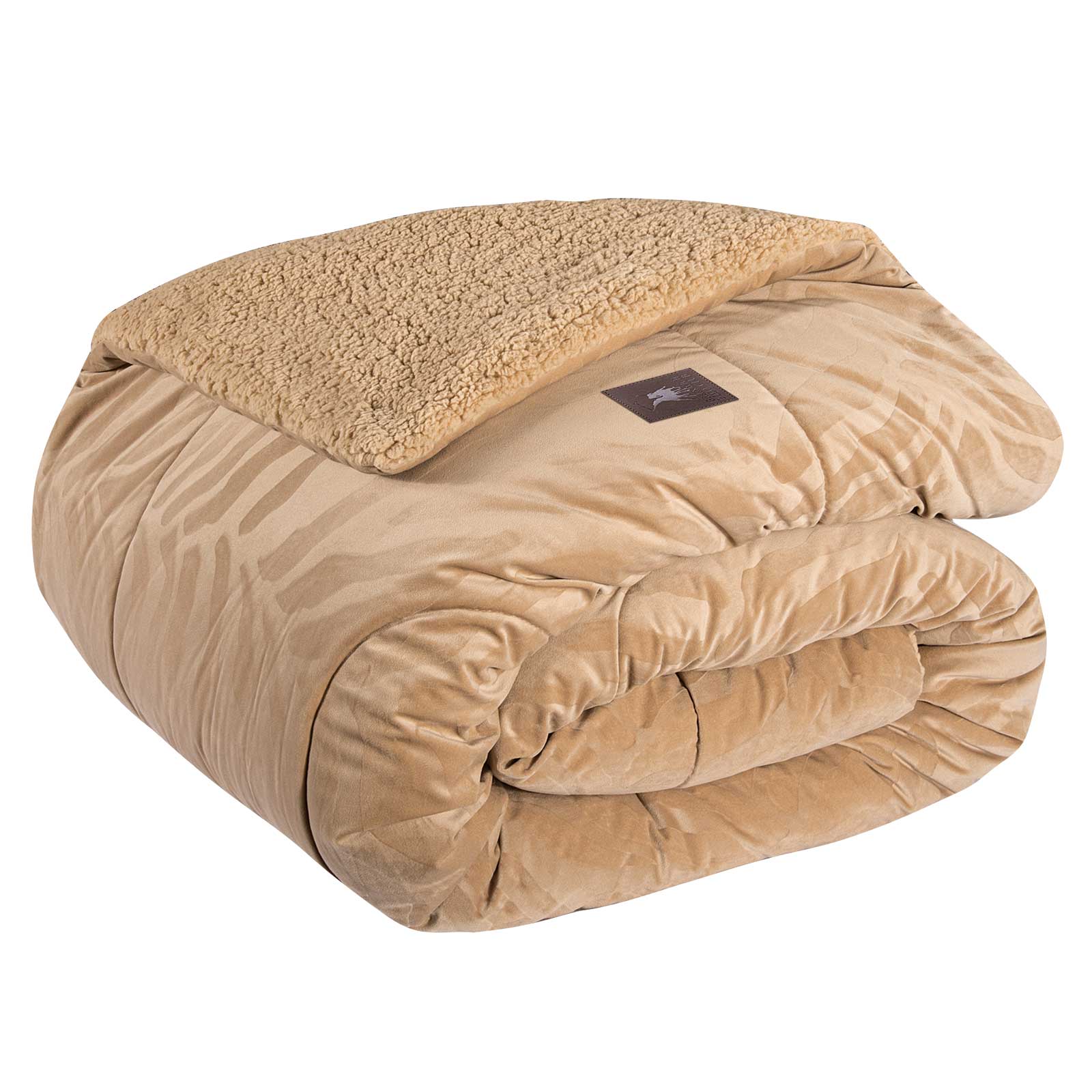 GREENWICH POLO CLUB ΚΟΥΒΕΡΤΟΠΑΠΛΩΜΑ KING SHERPA ESSENTIAL 4434 BEIGE